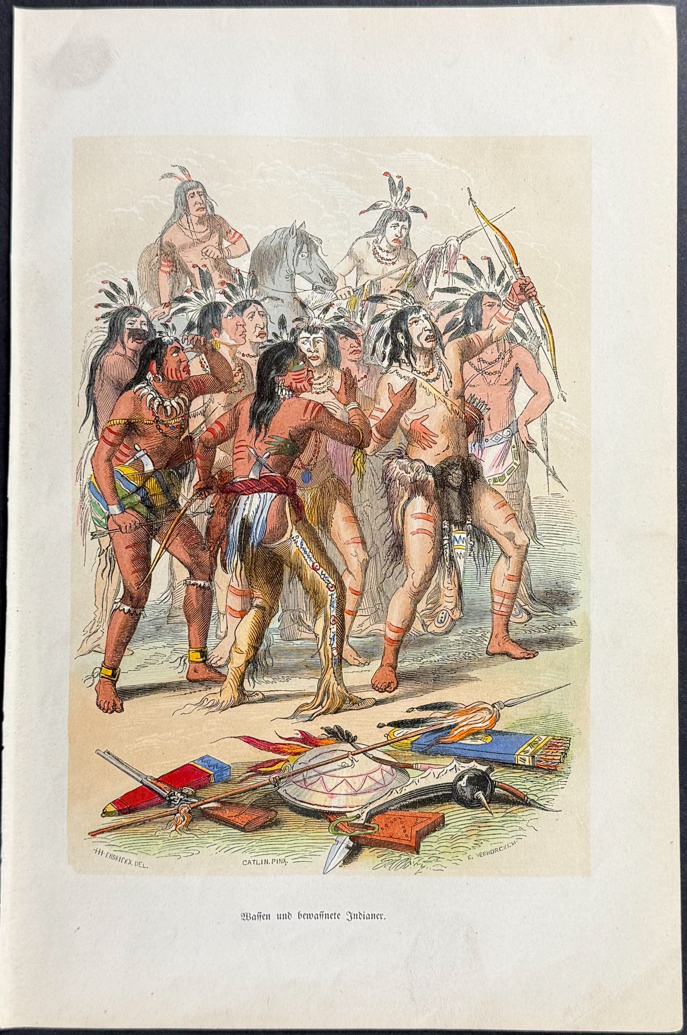 Catlin - Archery of the Mandans (1 of 1)