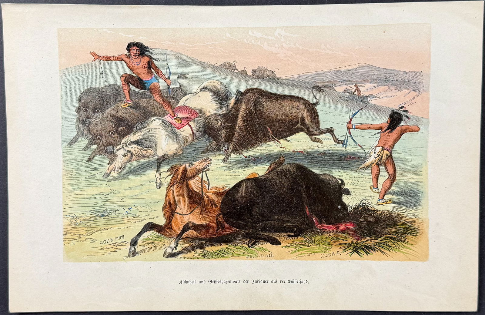 Catlin - Buffalo Hunt, Chase (1 of 1)