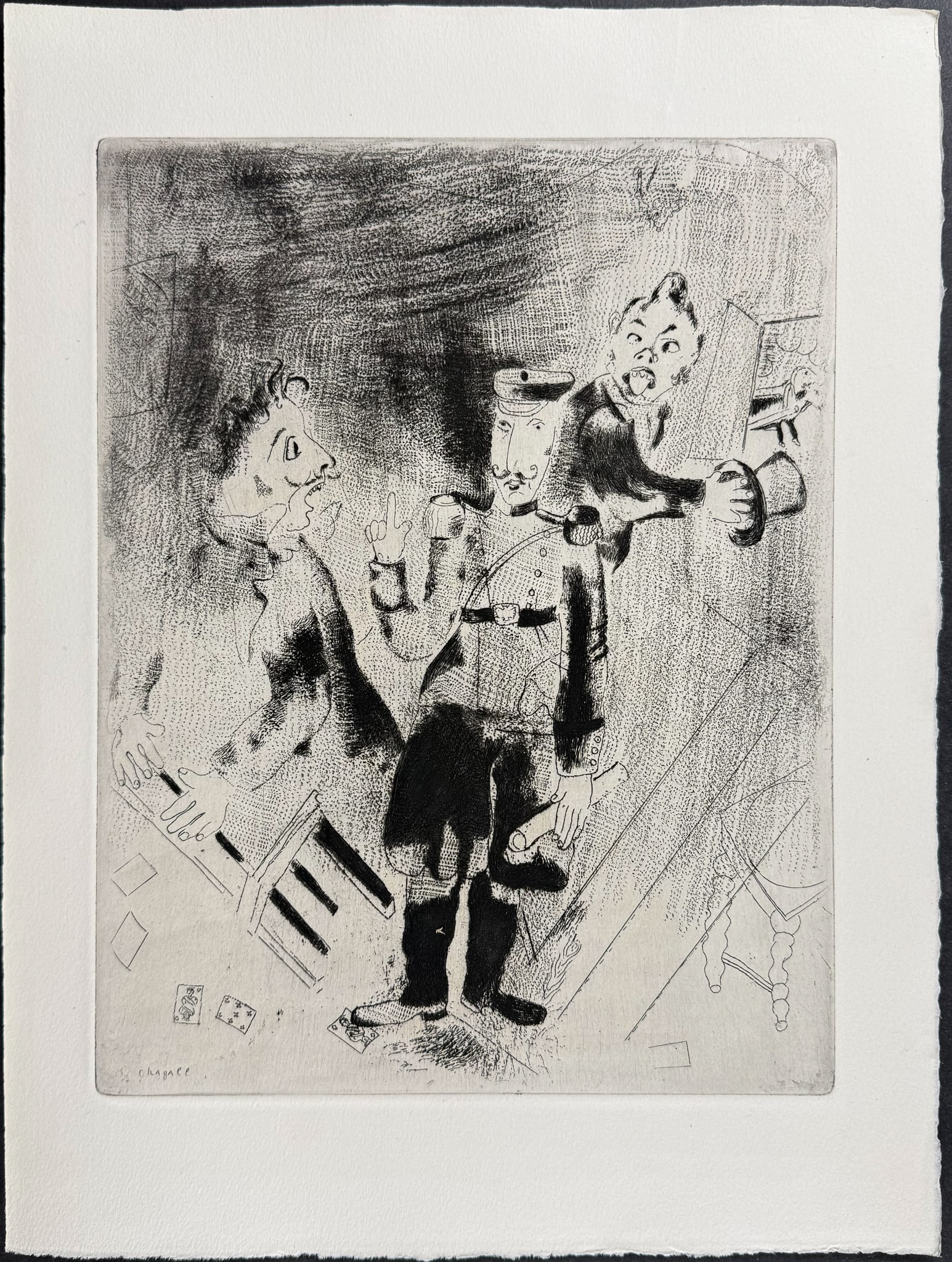 Chagall - Appearance of the Policemen - Apparition des Policiers (1 of 1)