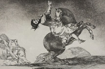 Goya - El Caballo Raptor [The Horse-Abductor or The Kidnapping Horse]. 10