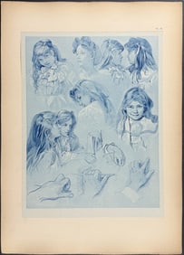 Mucha, Folio - Illustration of Women. 18