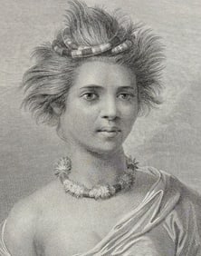 Cook, Folio - A Young Woman of the Sandwich Islands (Hawaii). 63