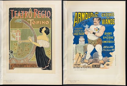 Maitres Affiches - 6 Poster Lithographs