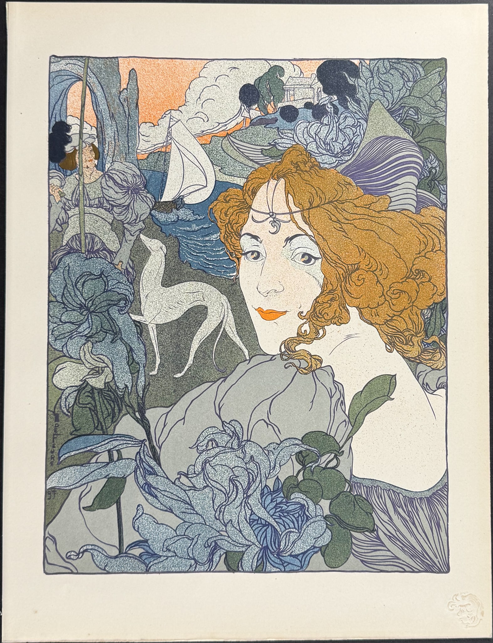 L'Estampe Moderne by De Feure - Retour (1 of 1)