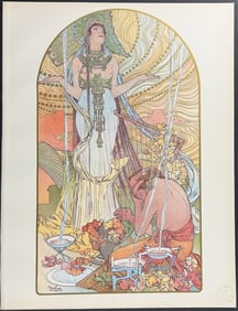 L'Estampe Moderne by Mucha - Incantation