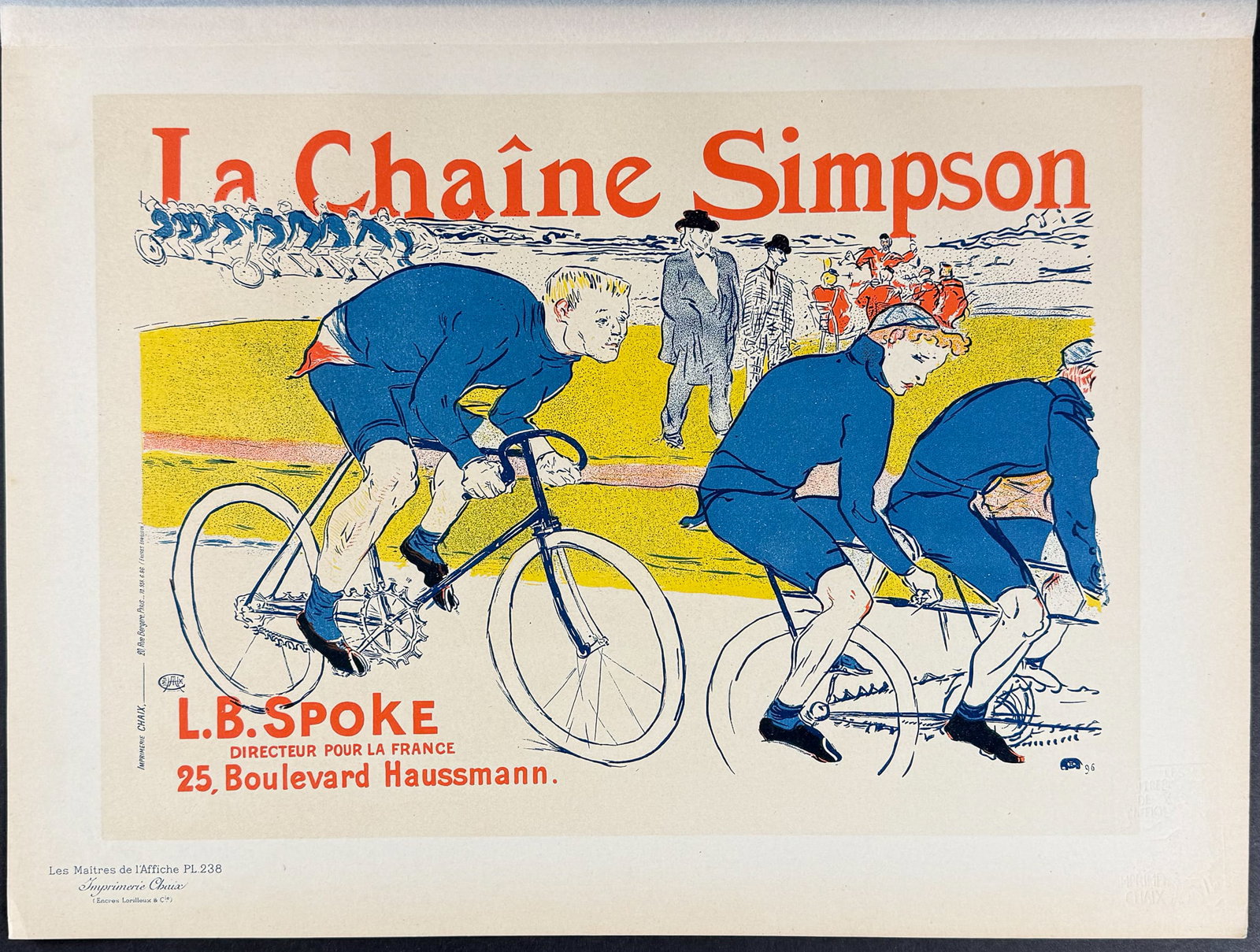 Maitres Affiches by Toulouse-Lautrec - Le Chaine Simpson (1 of 1)