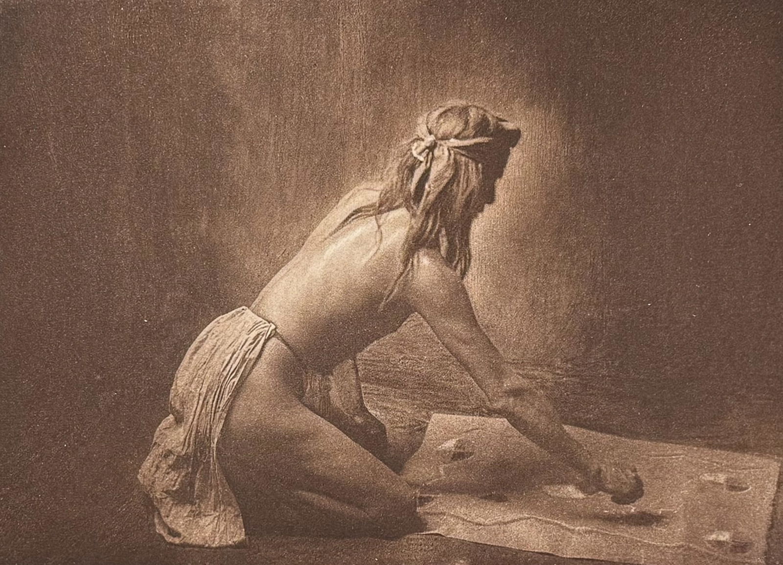 Edward Curtis - Apache Medicine-man (1 of 2)