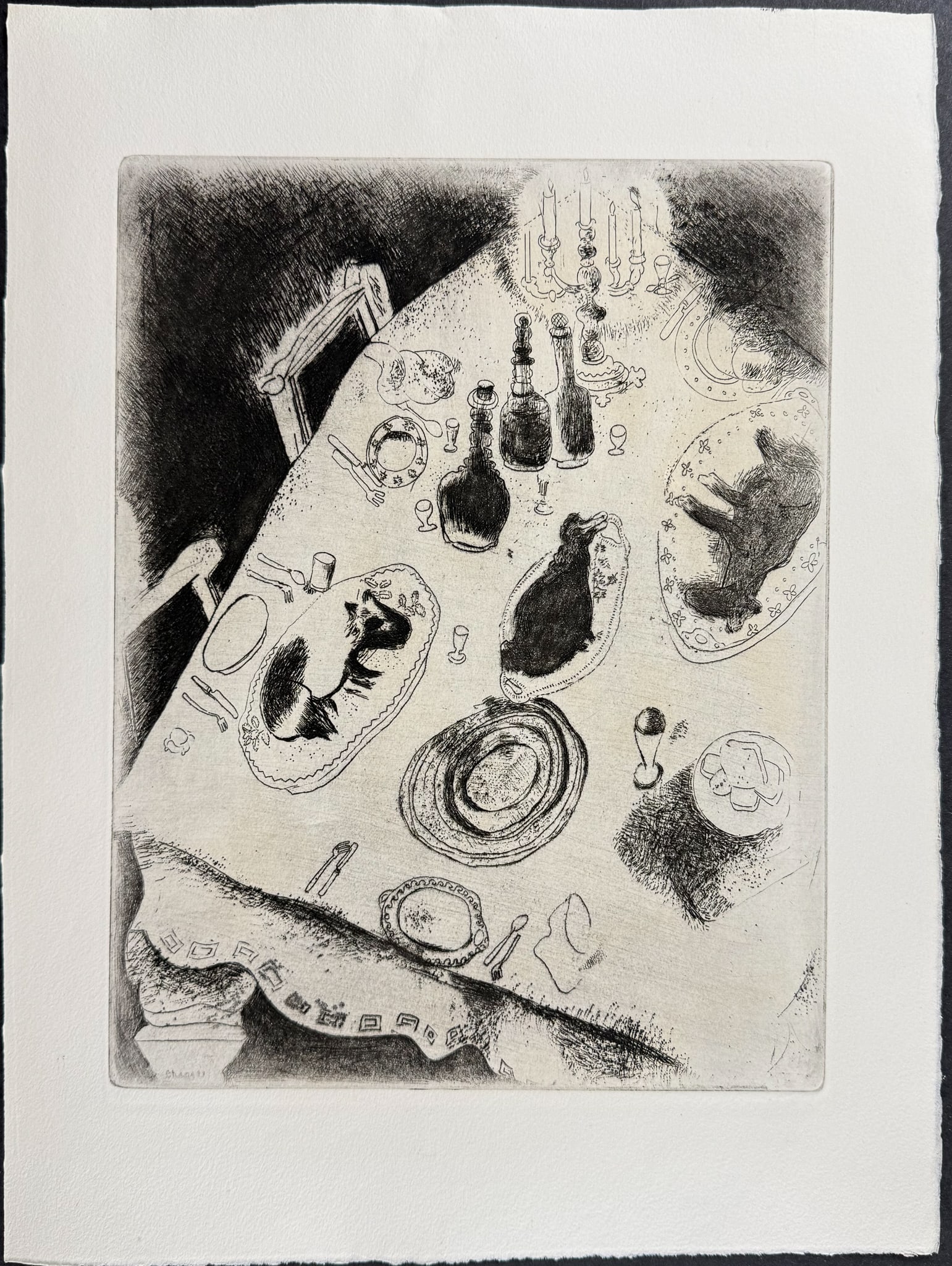 Chagall - The Table Laden with Food - La Table Chargee de Victuailles (1 of 1)