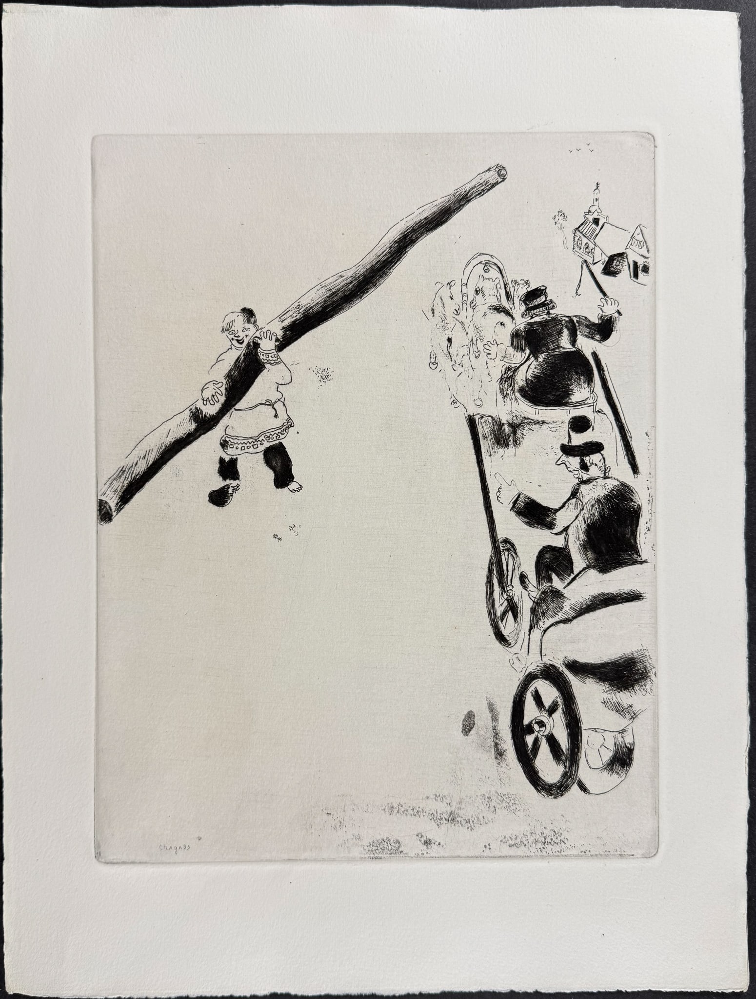 Chagall - Meeting a Peasant - Rencontre d'un Paysan (1 of 1)