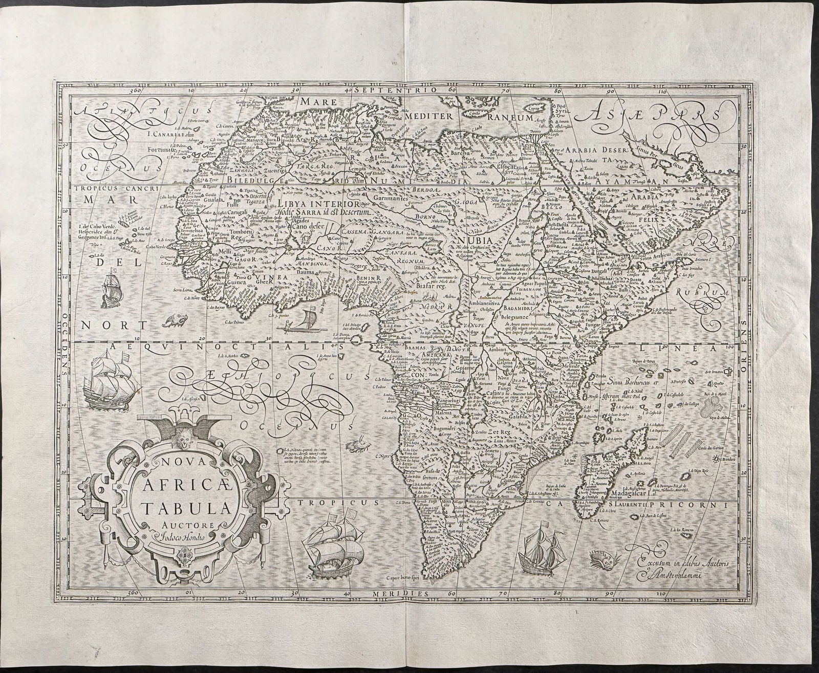 Mercator, pub. 1630 - Map of Africa (1 of 2)