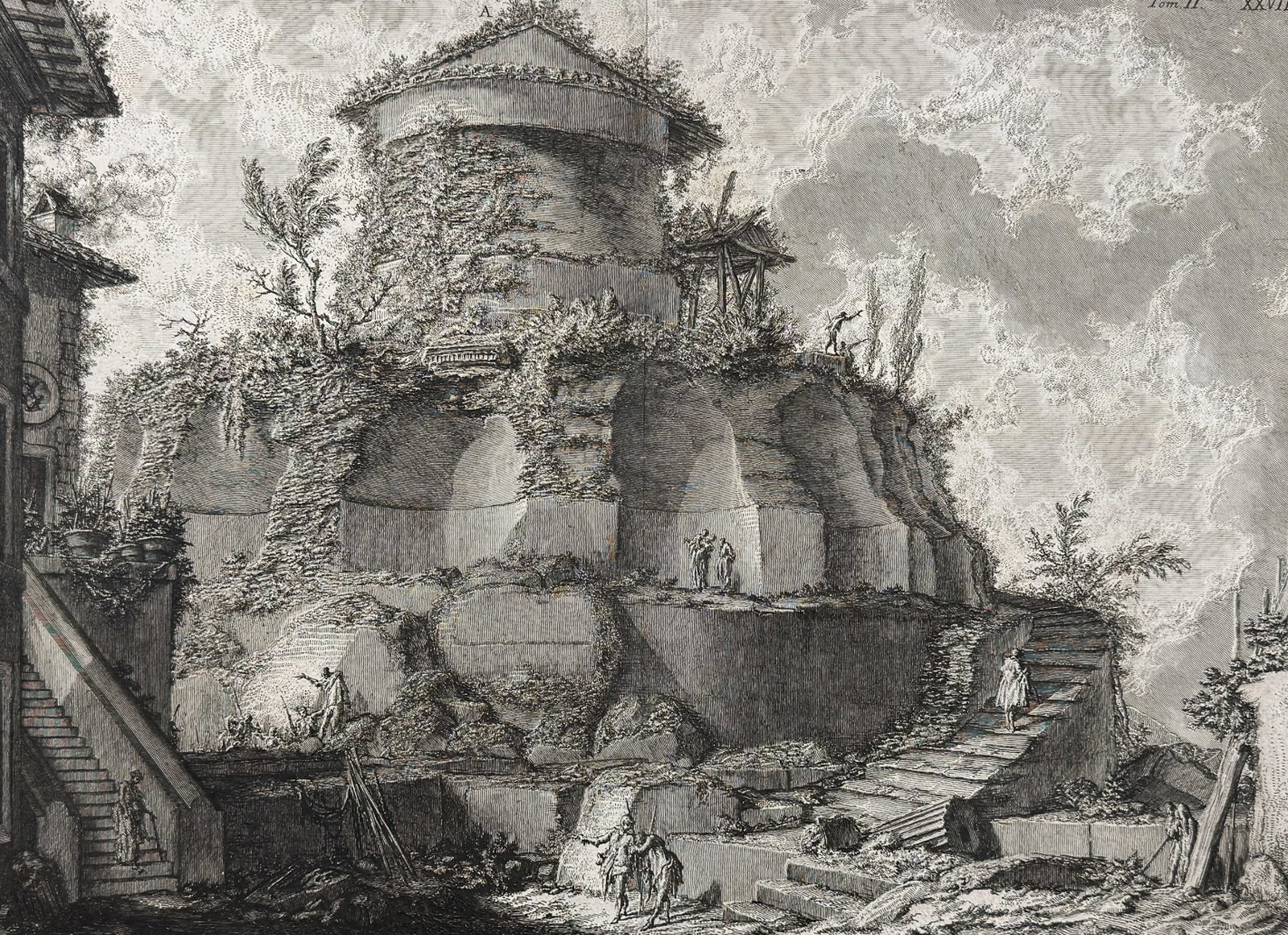 Piranesi - Sepolero degli Scipioni. 28 (1 of 2)