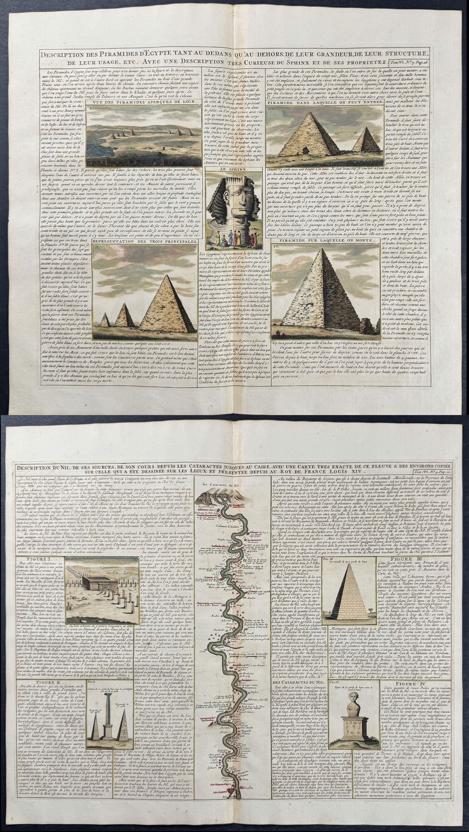 Chatelain - Pair of Engravings of Views in Egypt (1 of 3)