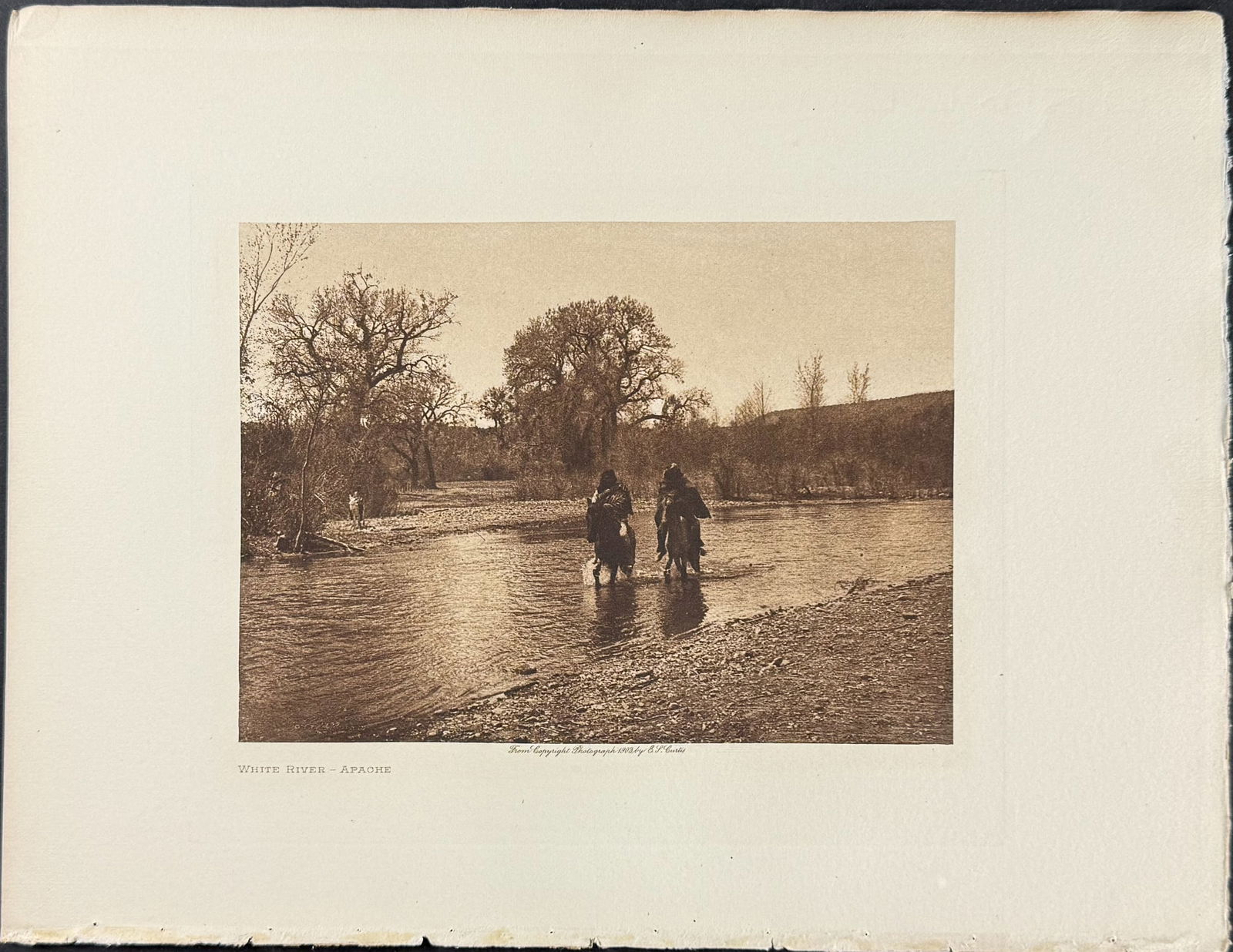 Edward Curtis - White River - Apache - 2