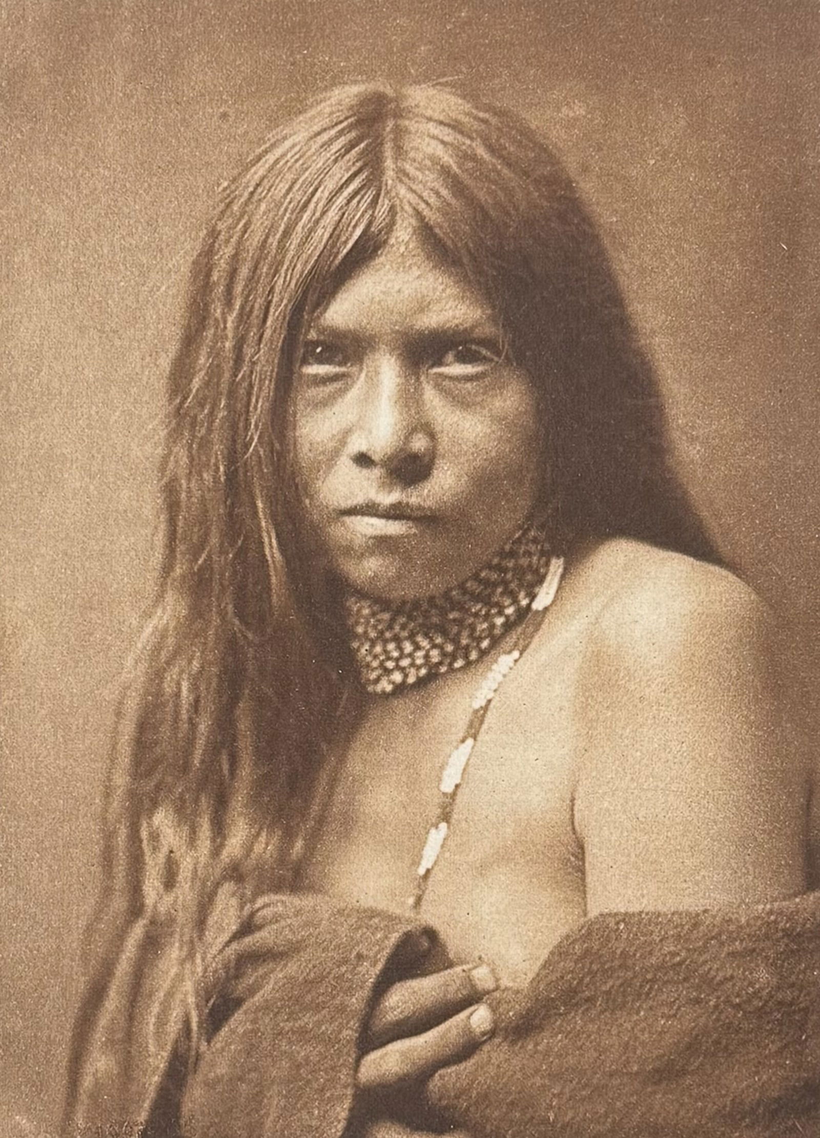 Edward Curtis - Apache Girl (1 of 2)