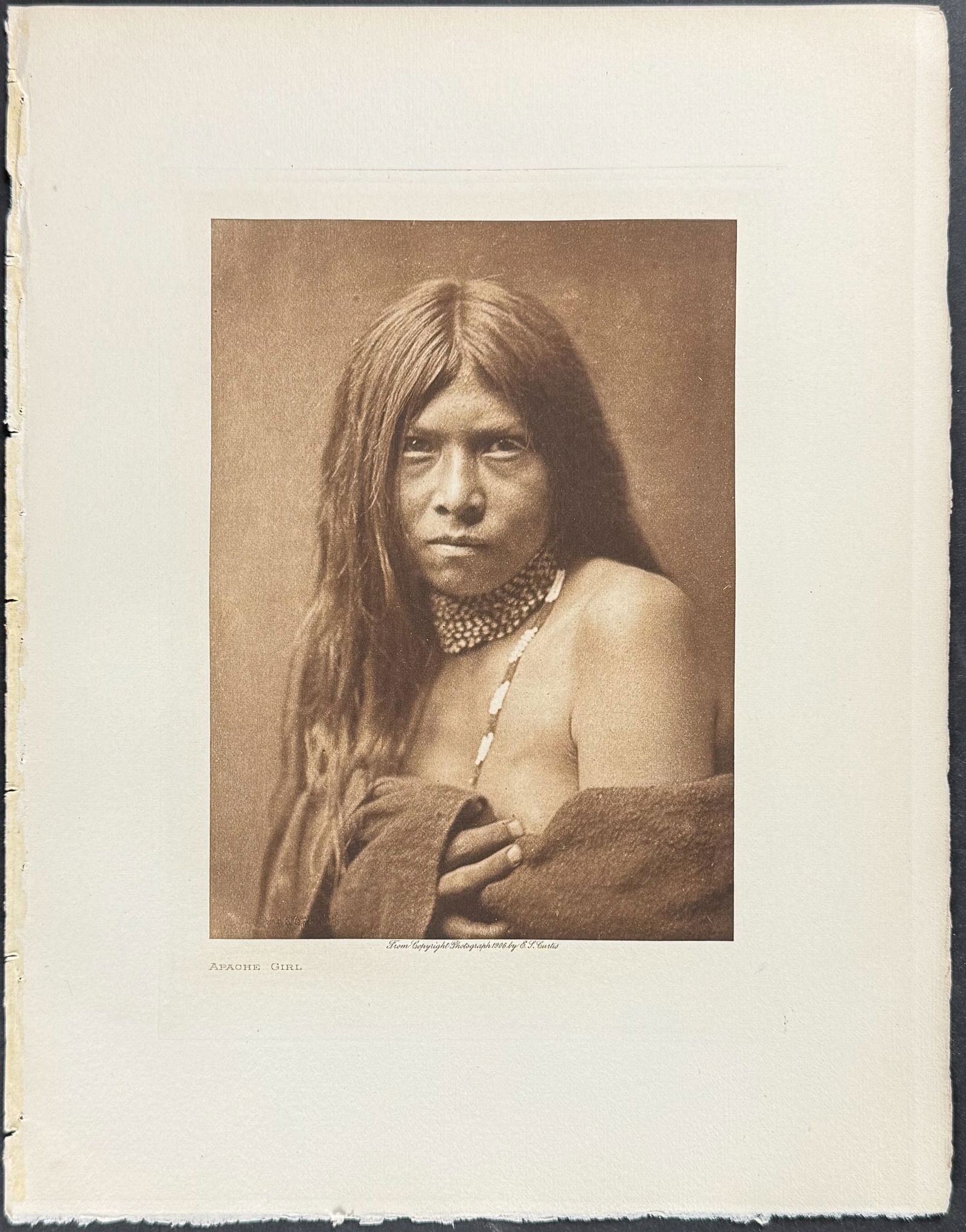Edward Curtis - Apache Girl - 2