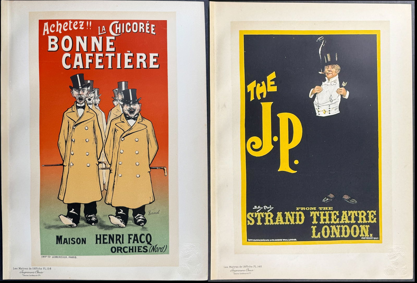 Maitres Affiches - 3 Poster Lithographs (Plus Index & Title) (1 of 4)