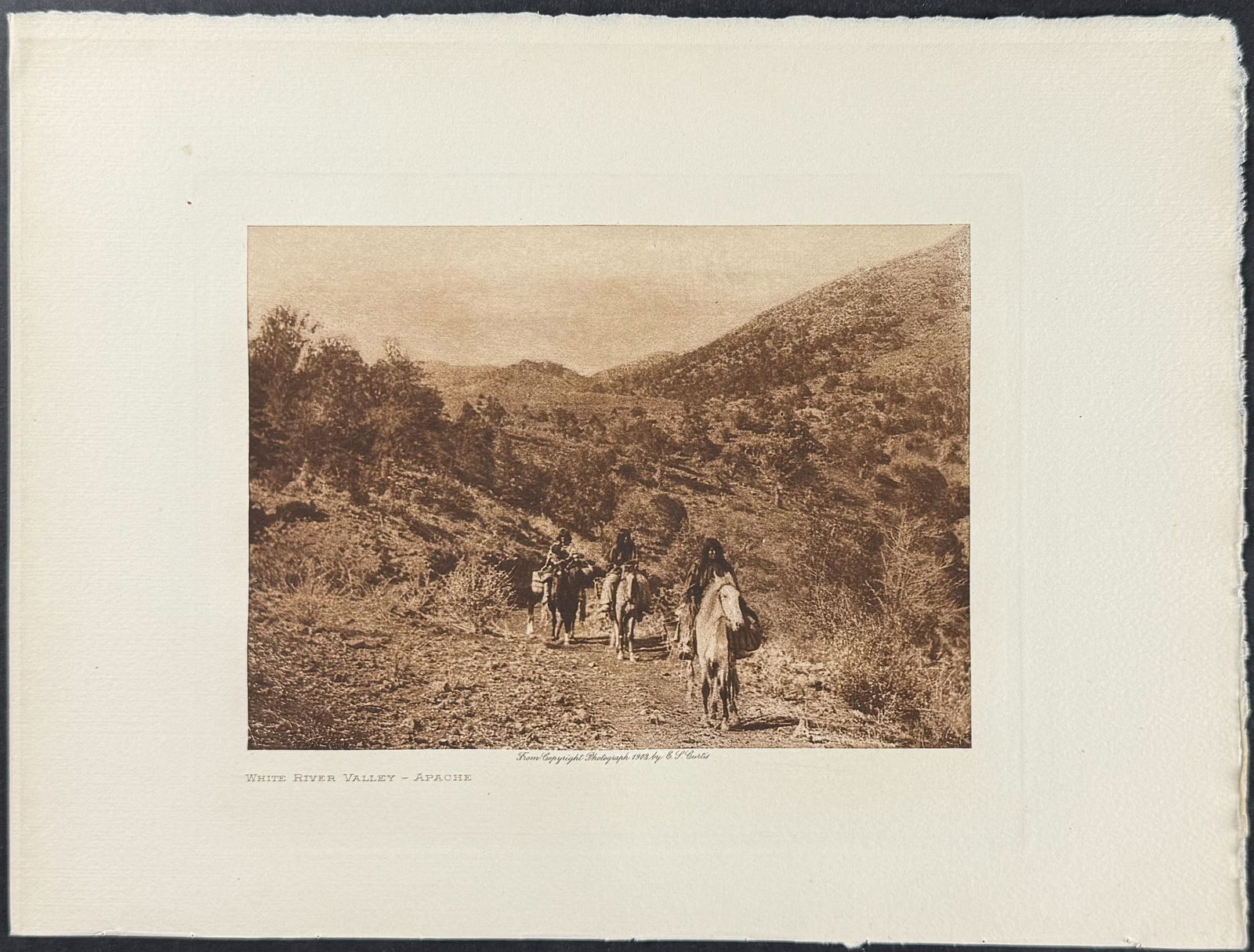 Edward Curtis - White River Valley - Apache - 2