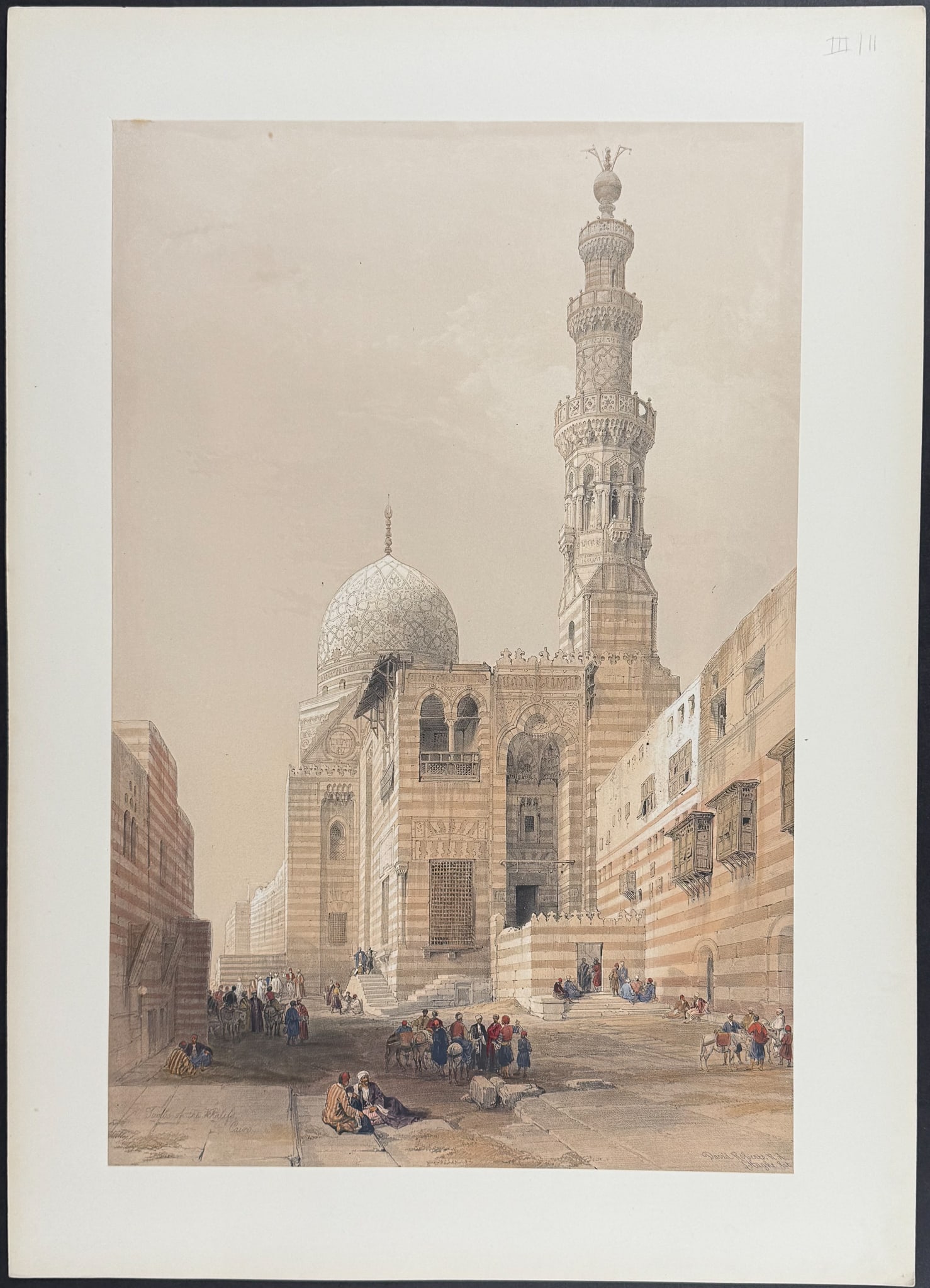 David Roberts, RSE - Tombs of the Khalifs, Cairo (1 of 1)