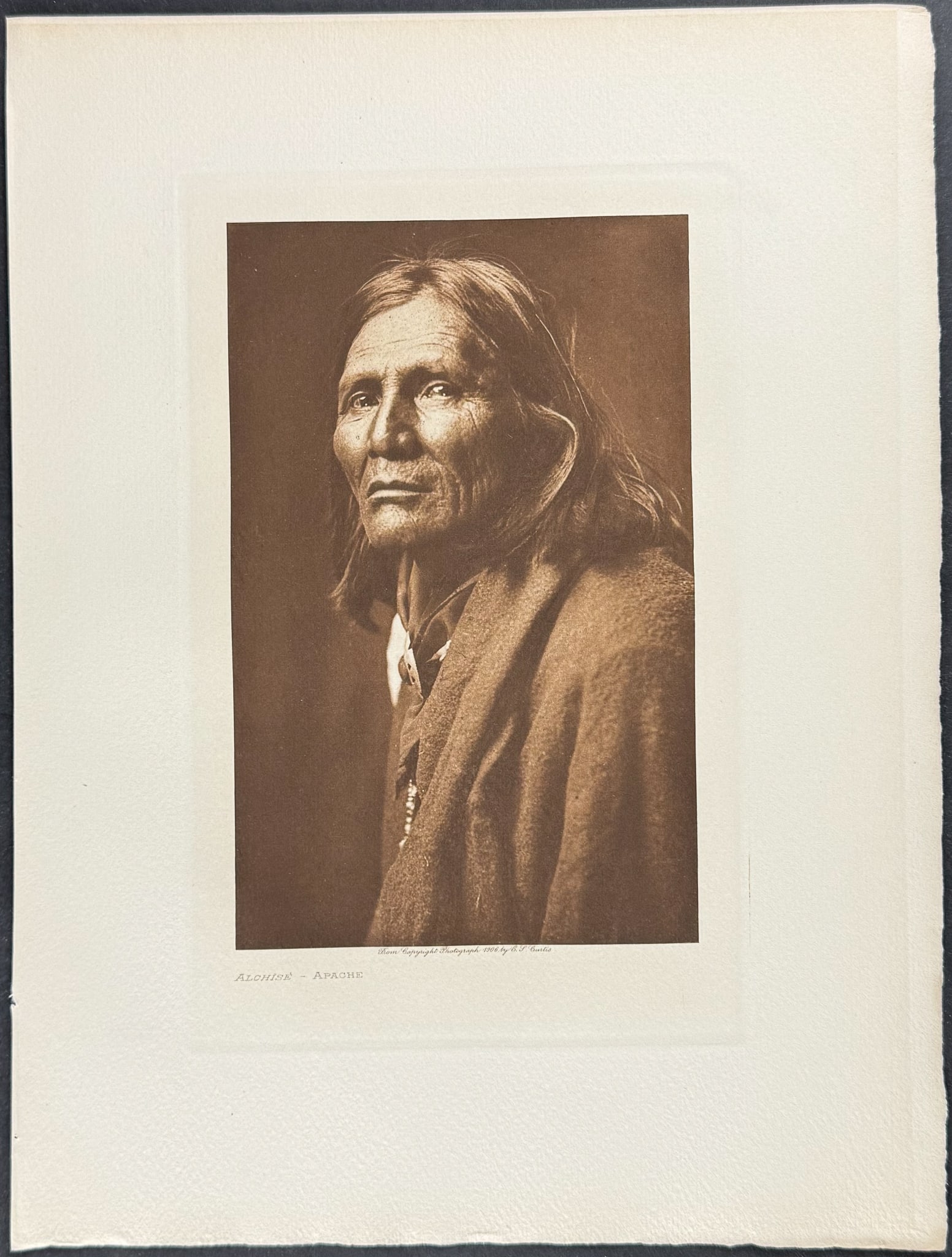Edward Curtis - Alchise - Apache - 2