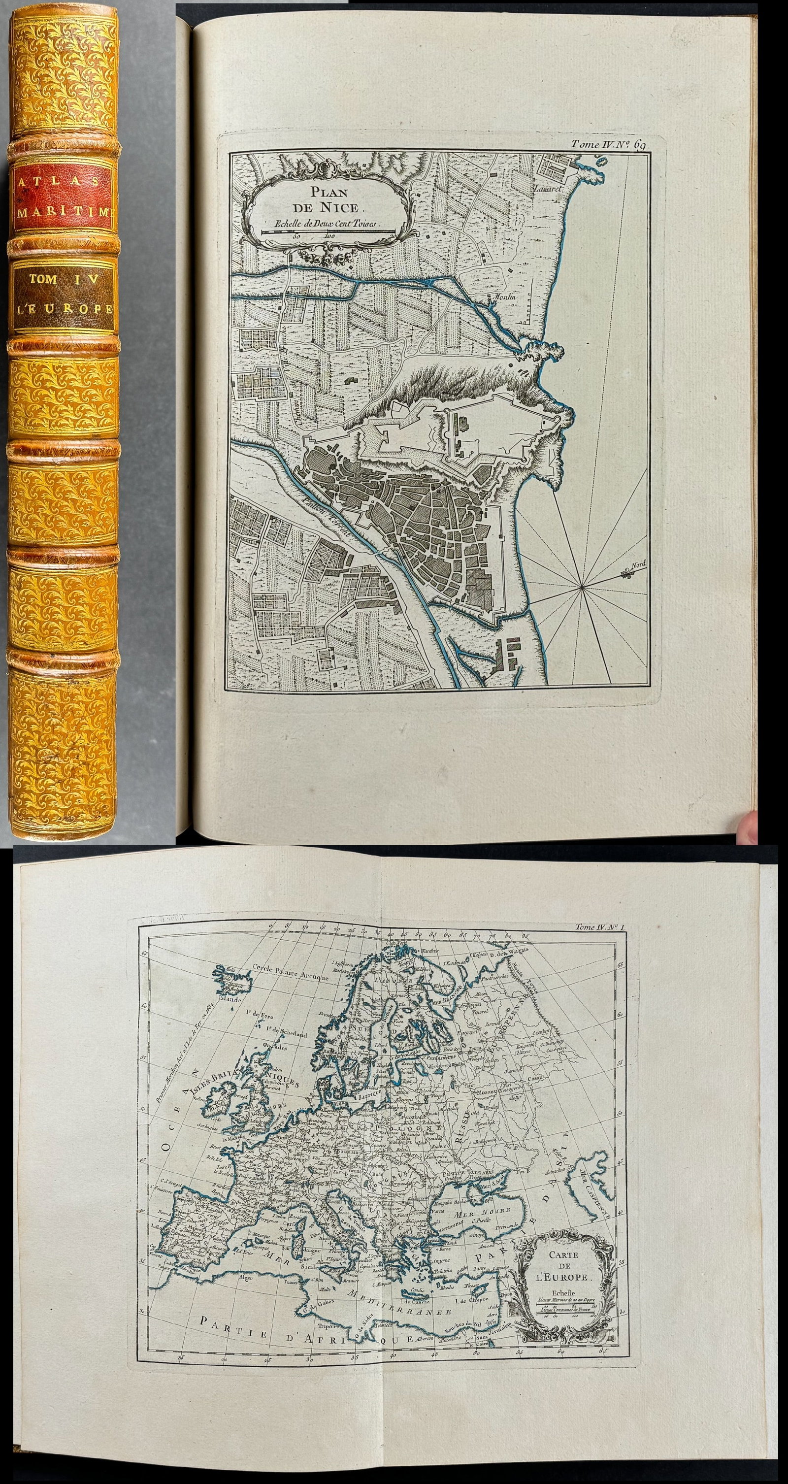Bellin - Volume 4 with 128 Engraved Maps (Europe) (1 of 16)