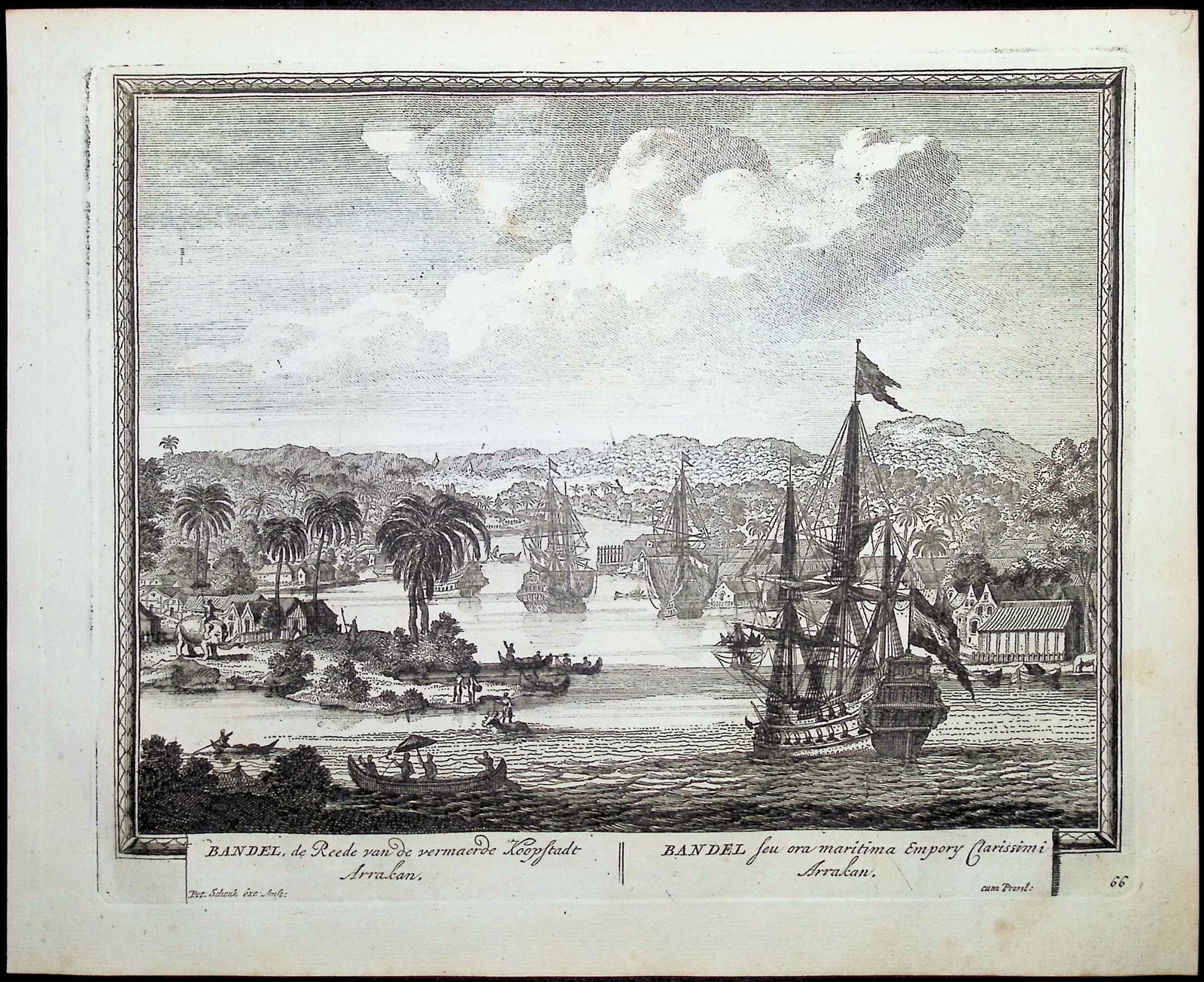 Schenck - View of Bandel, India (Bander). 66 (1 of 1)