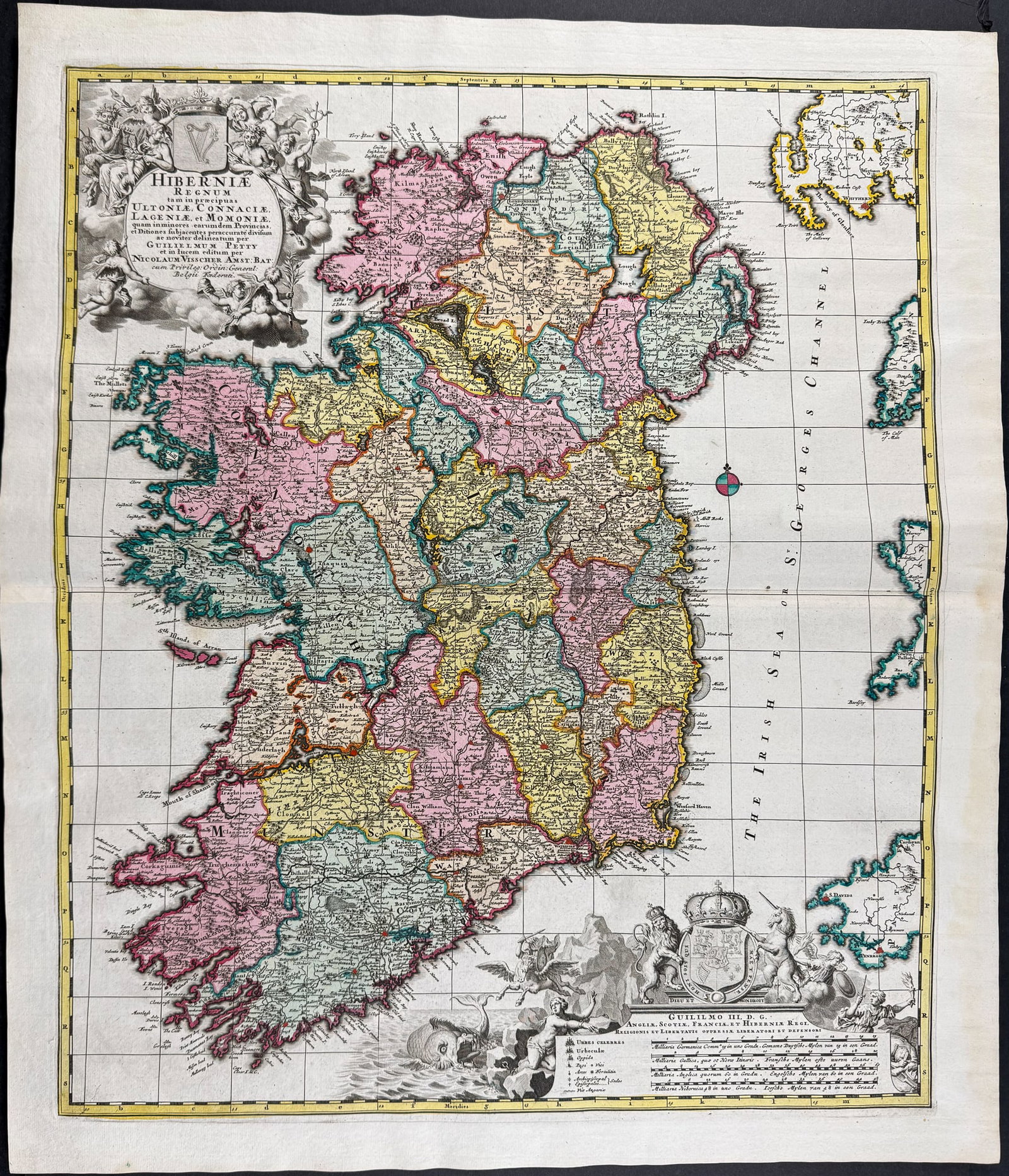 Visscher - Map of Ireland (1 of 1)