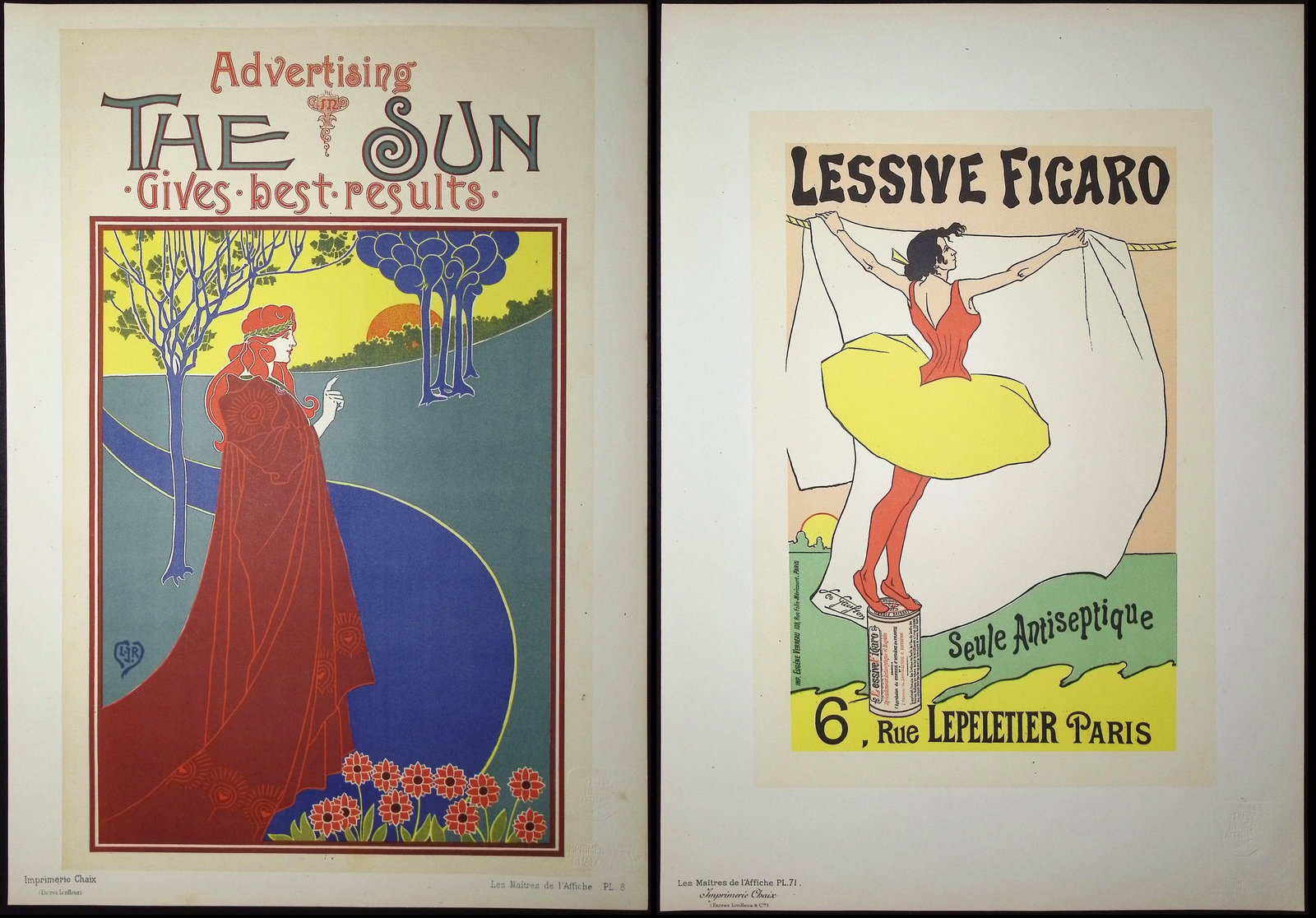 Maitres Affiches - 4 Poster Lithographs (1 of 5)