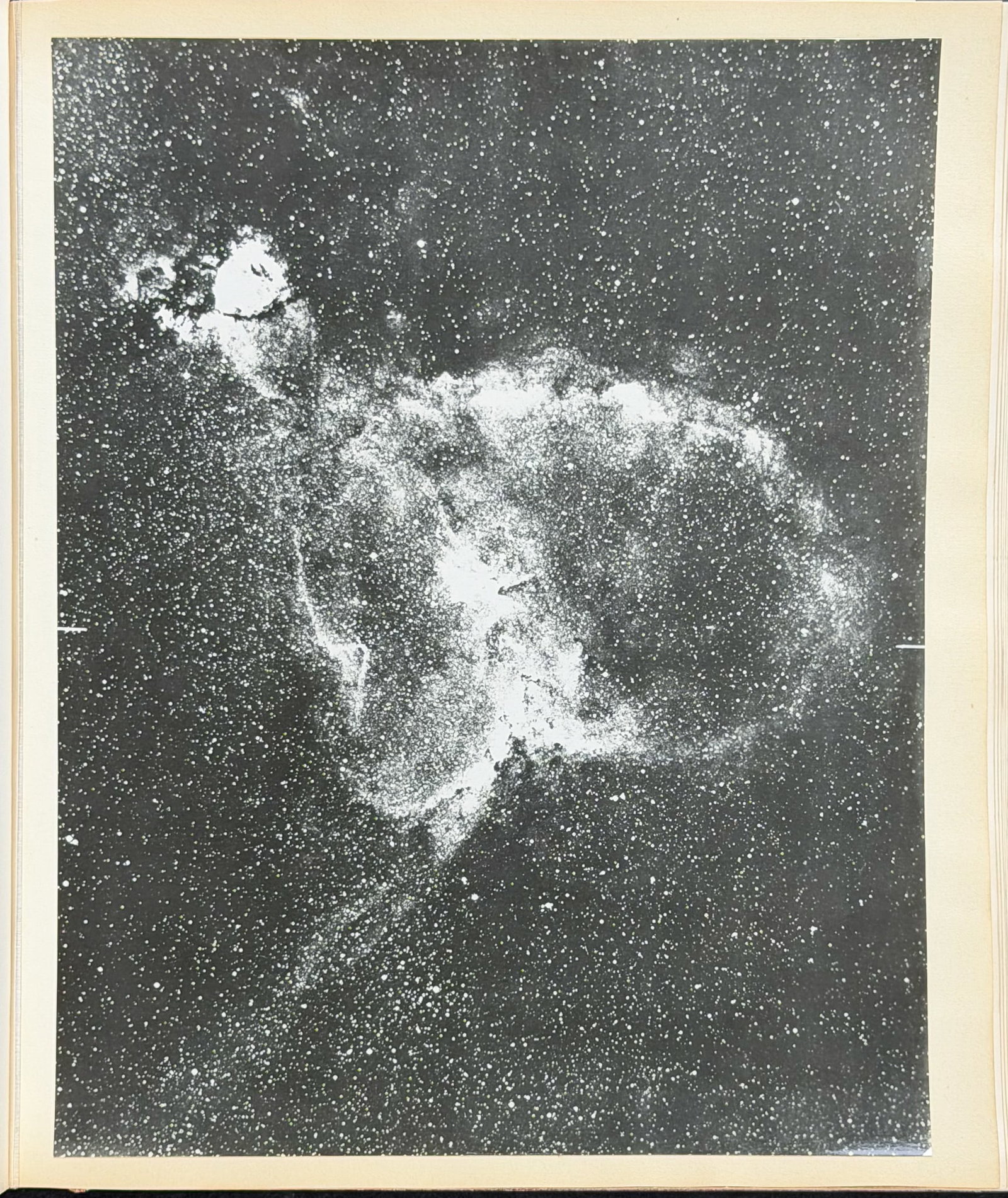 Fessenkov & Rozhovsky - Gasous Dust Nebulae Photograph [Gas nebula IC 1805 in the constellation (1 of 2)