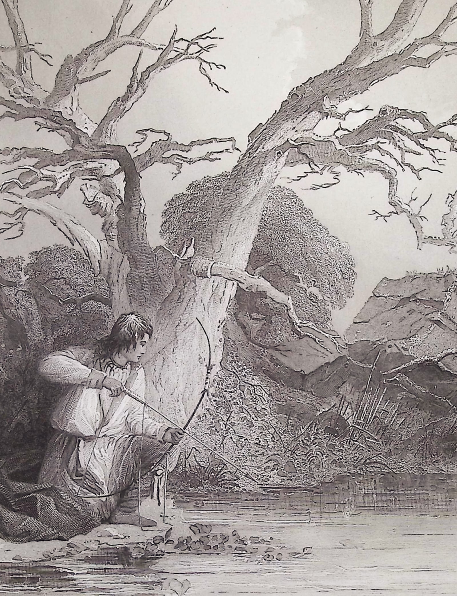 Eastman - Indian Shooting Fish (1 of 2)