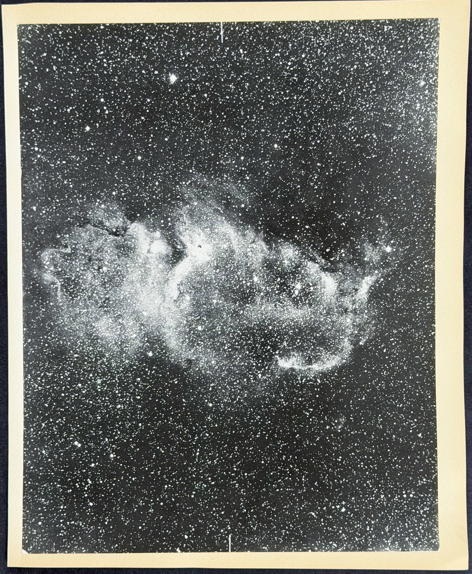Fessenkov & Rozhovsky - Gasous Dust Nebulae Photograph [Gas nebula IC 1848 in the constellation (1 of 2)