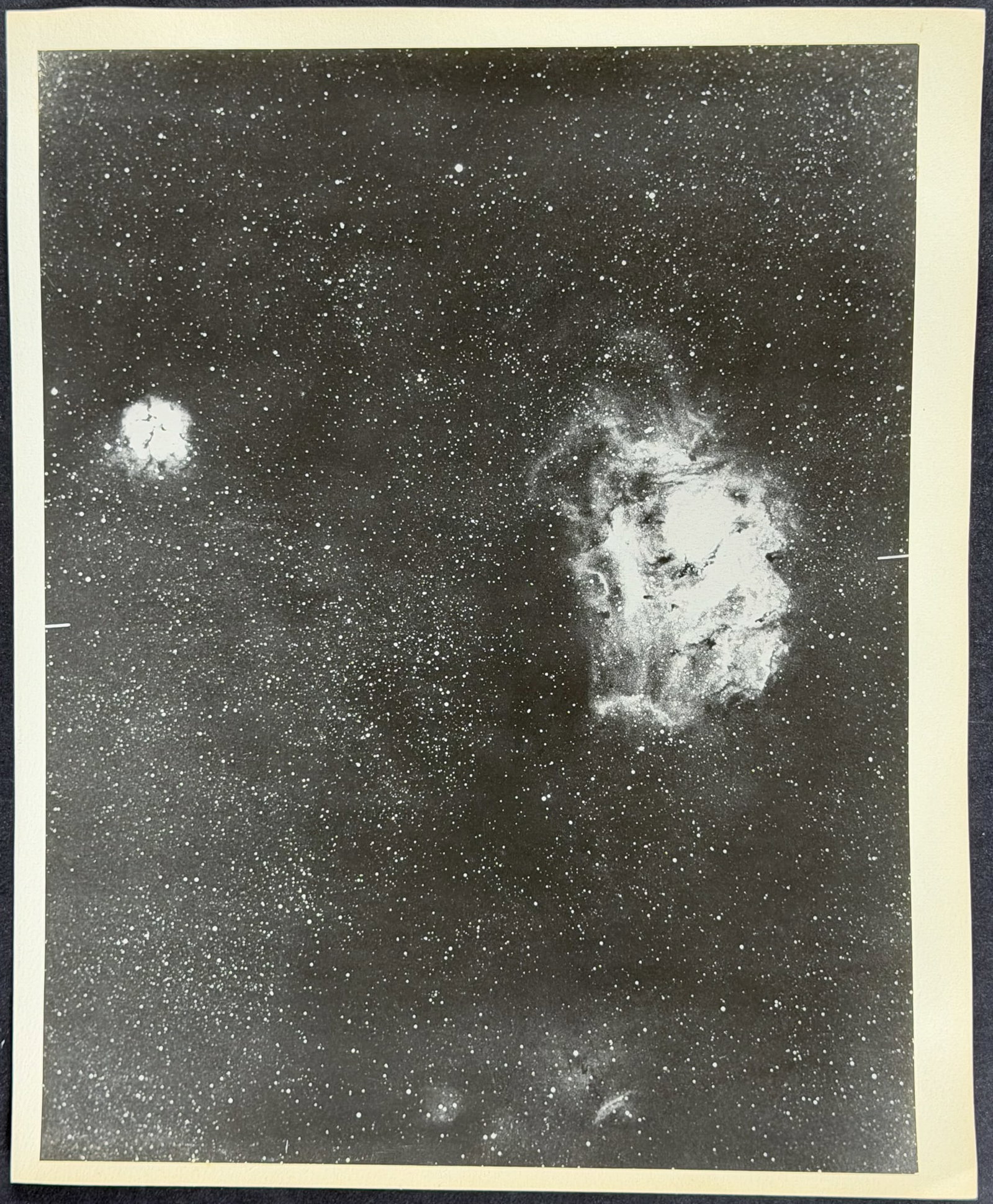 Fessenkov & Rozhovsky - Gasous Dust Nebulae Photograph [Gas and dust nebulae NGC 6514 NGC 6523 B in (1 of 2)