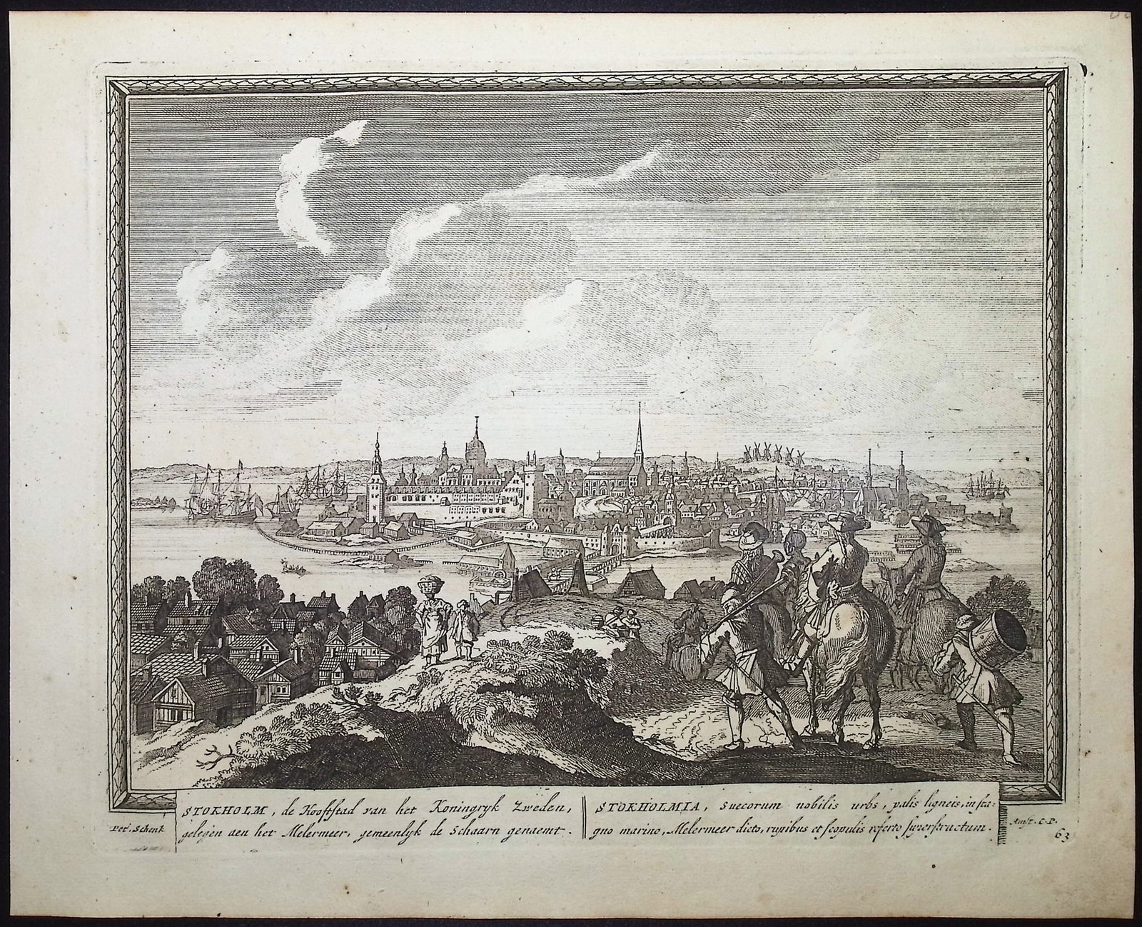 Schenck - View of Stockholm, Sweden (Stockhol) (1 of 1)