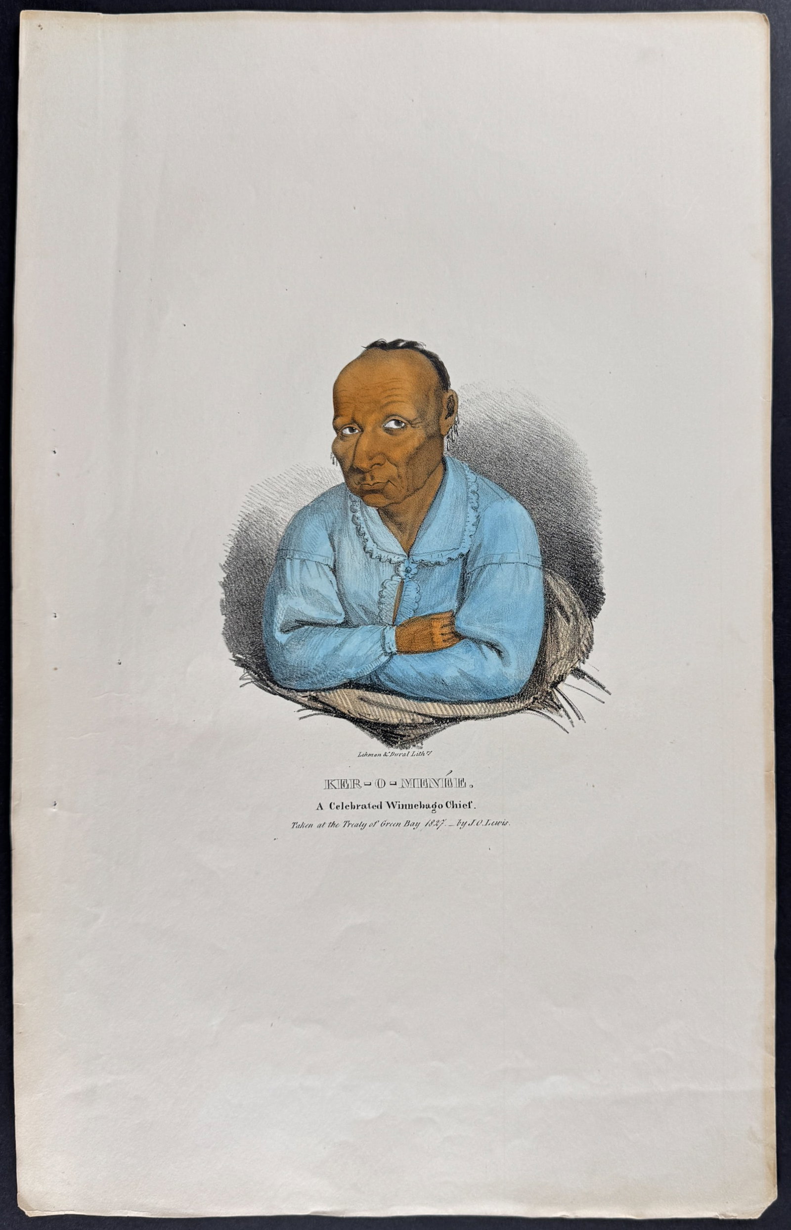 Lewis - Ker-O-Menee, A Celebrated Winnebago Chief (1 of 1)