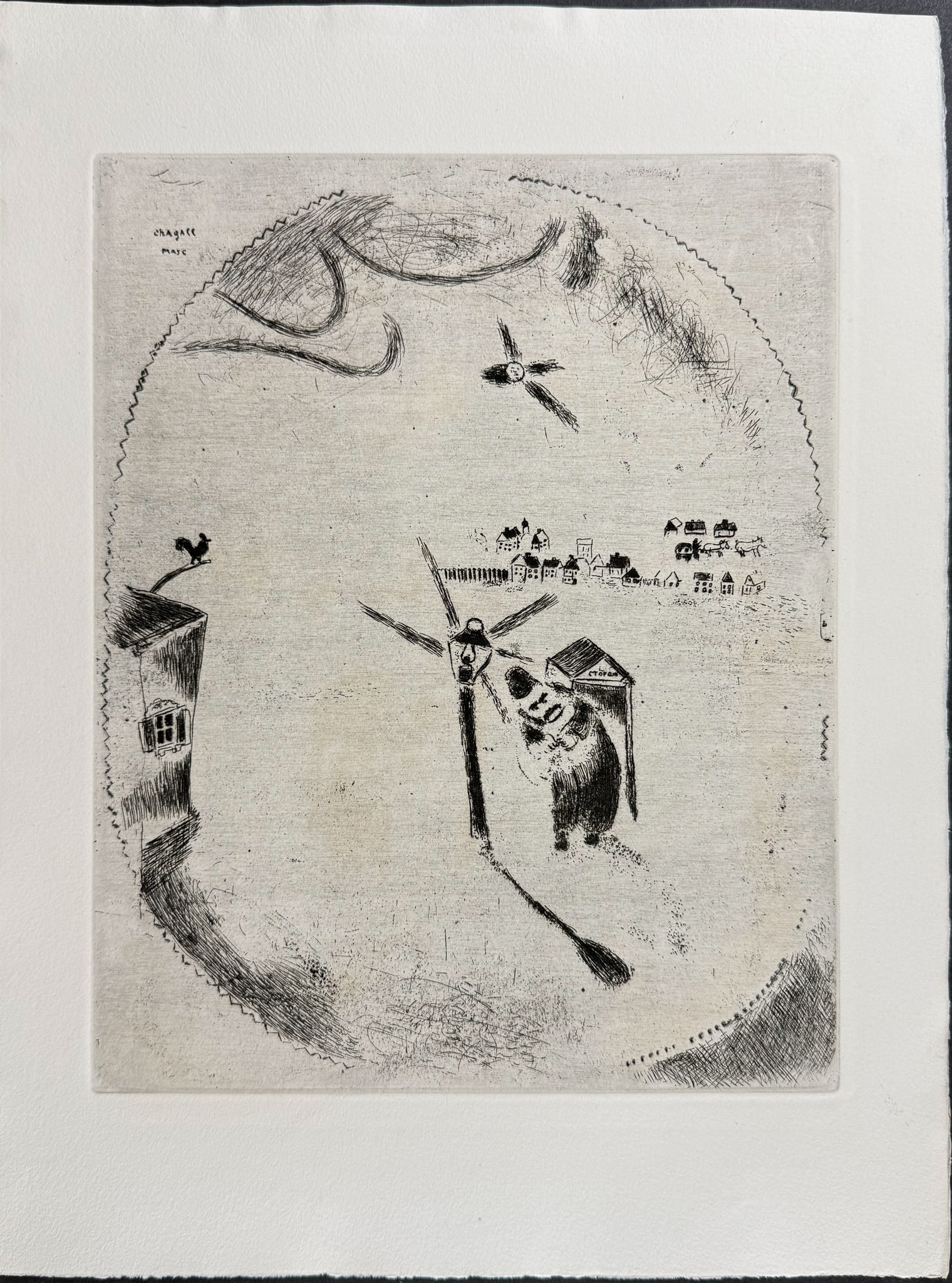 Chagall - The Lamppost Guard - Le Garde au Reverbere (1 of 1)
