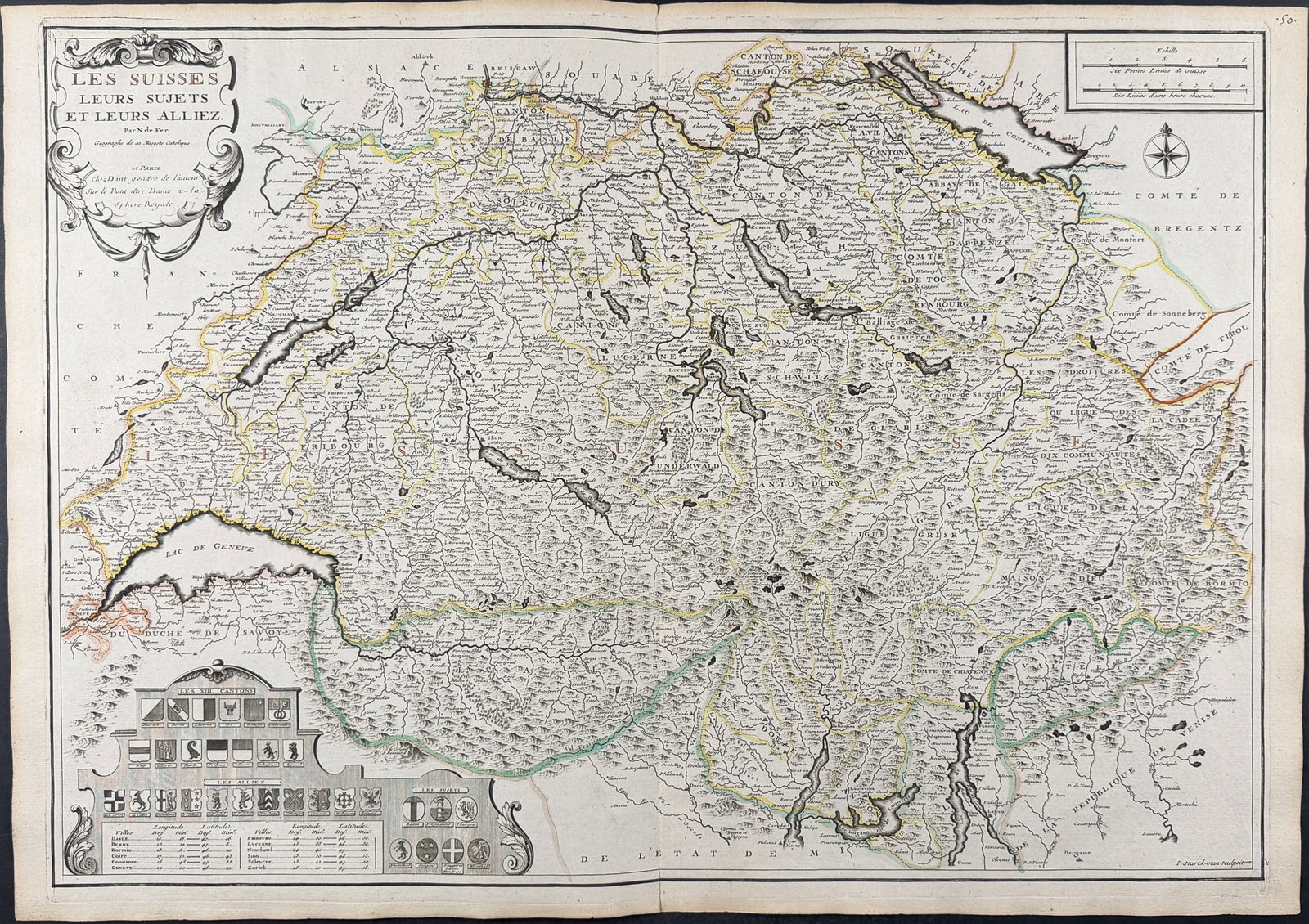 De Fer - Map of Switzerland (1 of 1)