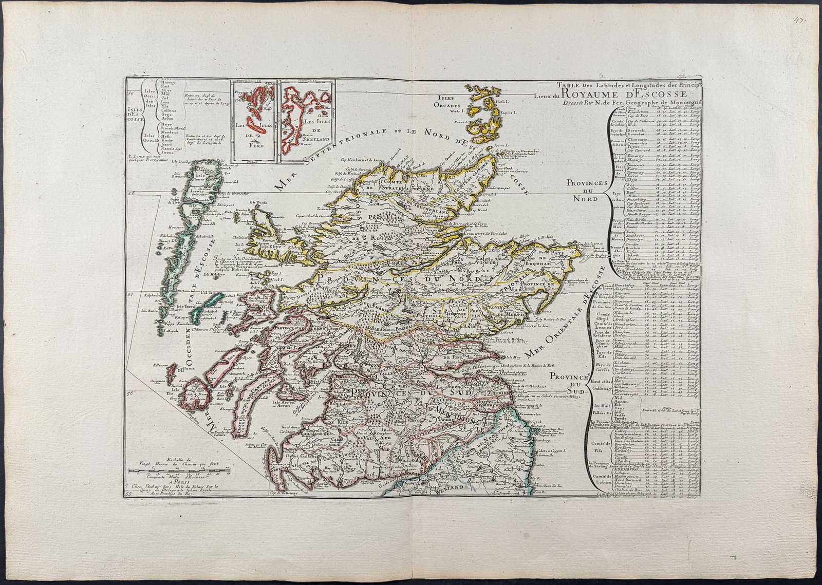 De Fer - Map of Scotland (1 of 1)