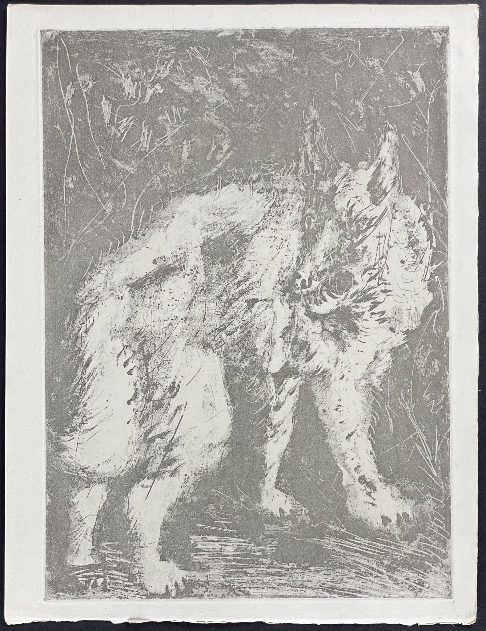 After Pablo Picasso & Buffon - Le Loup (The Wolf) (1 of 1)