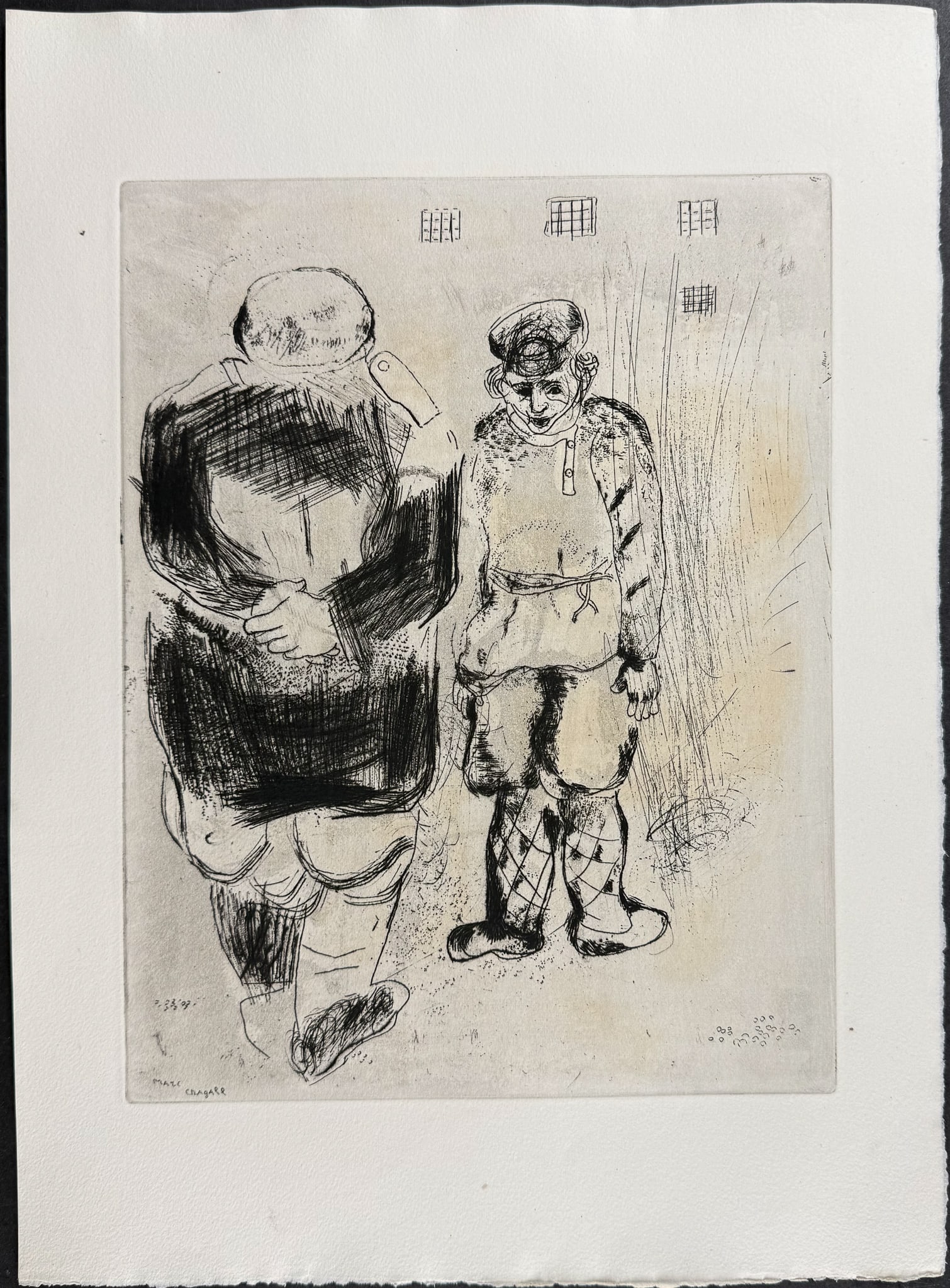 Chagall - The Man Without a Passport Before Captain Ispravnik - L'Homme sans Passeport devant le (1 of 1)