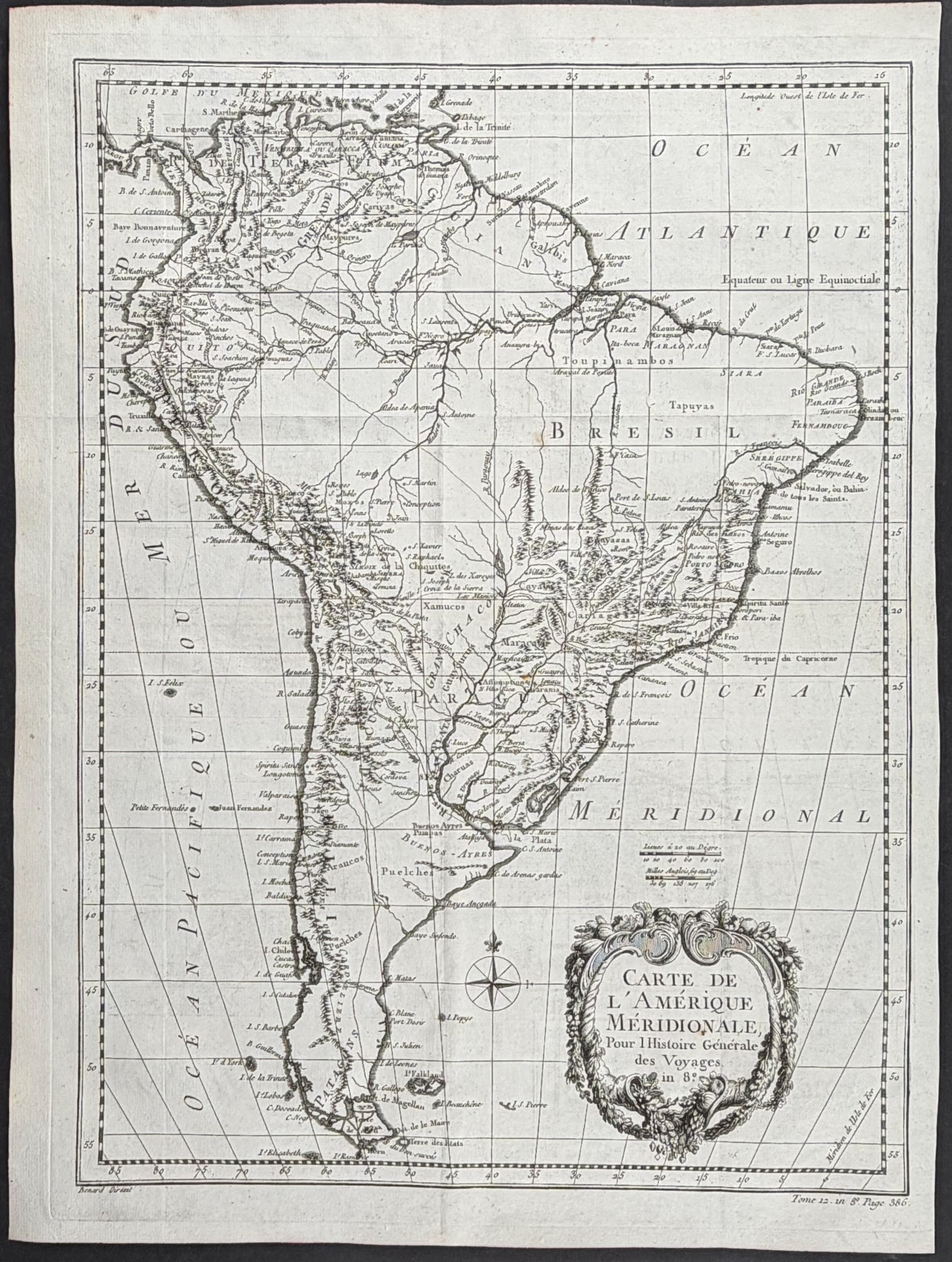 Prevost - Map of South America [Carte De L'Amerique Meridionale] (1 of 1)