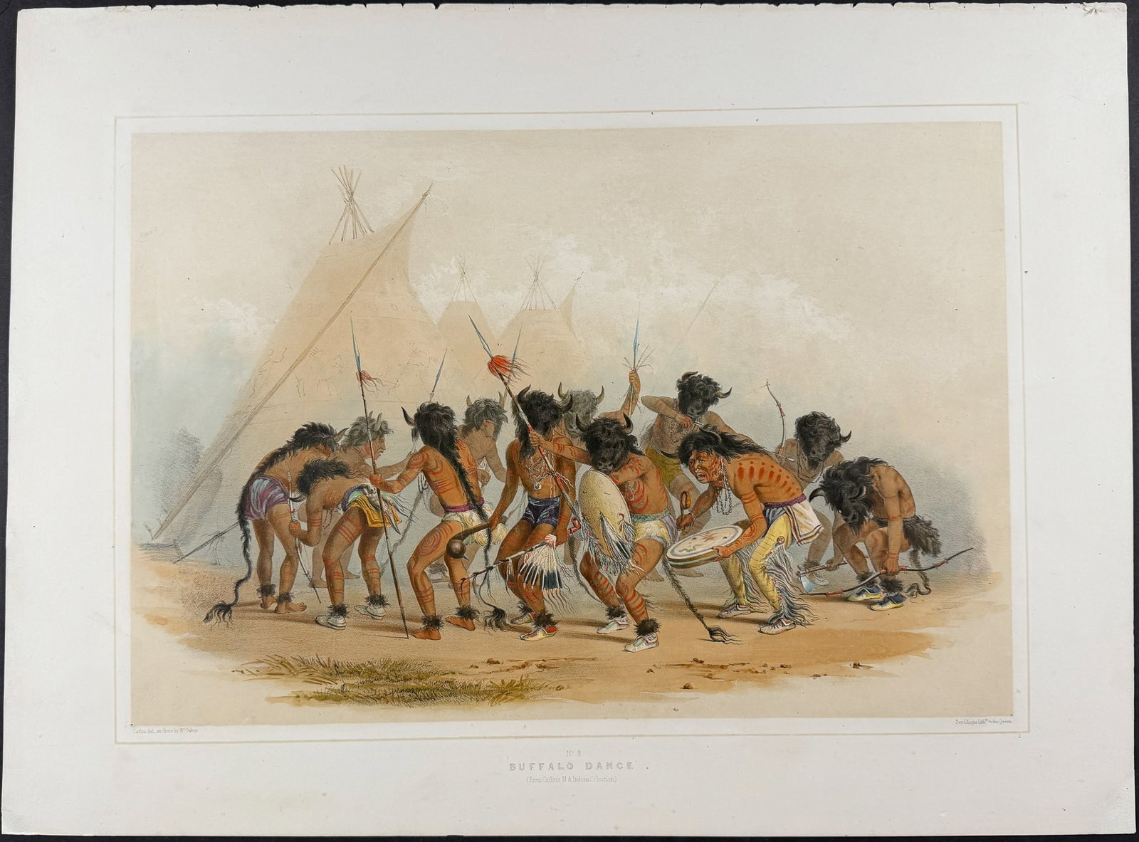 Catlin, Folio - Buffalo Dance - 2