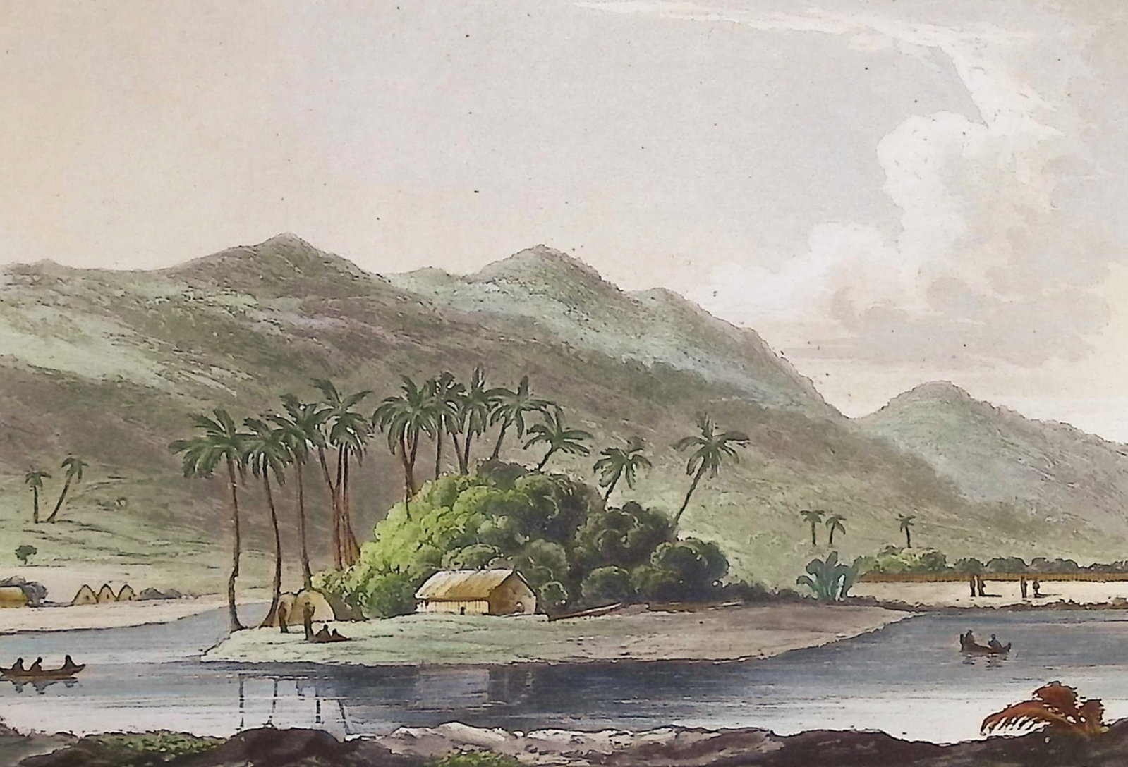 Ellis, Hawaii - View near Honoruru, Oahu (Honolulu) (1 of 2)