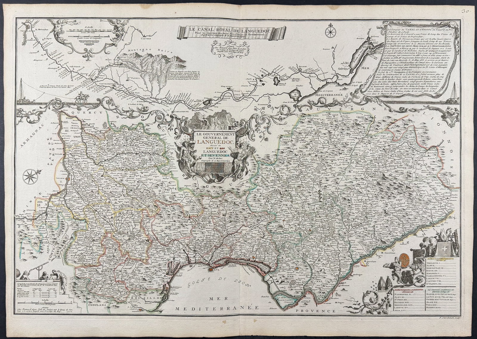 De Fer - Map of the English Channel (1 of 1)