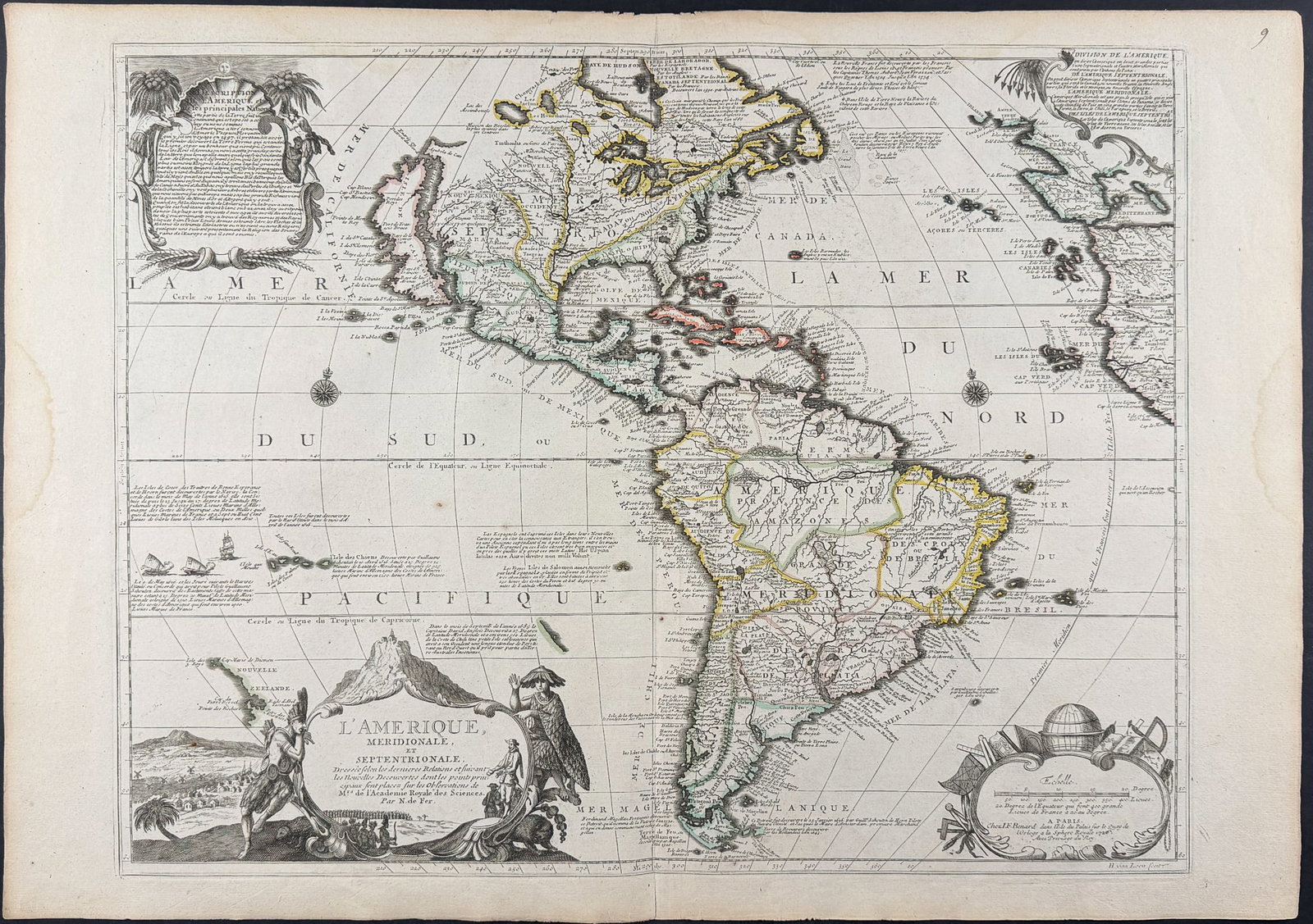 De Fer - Map of the Americas (1 of 1)