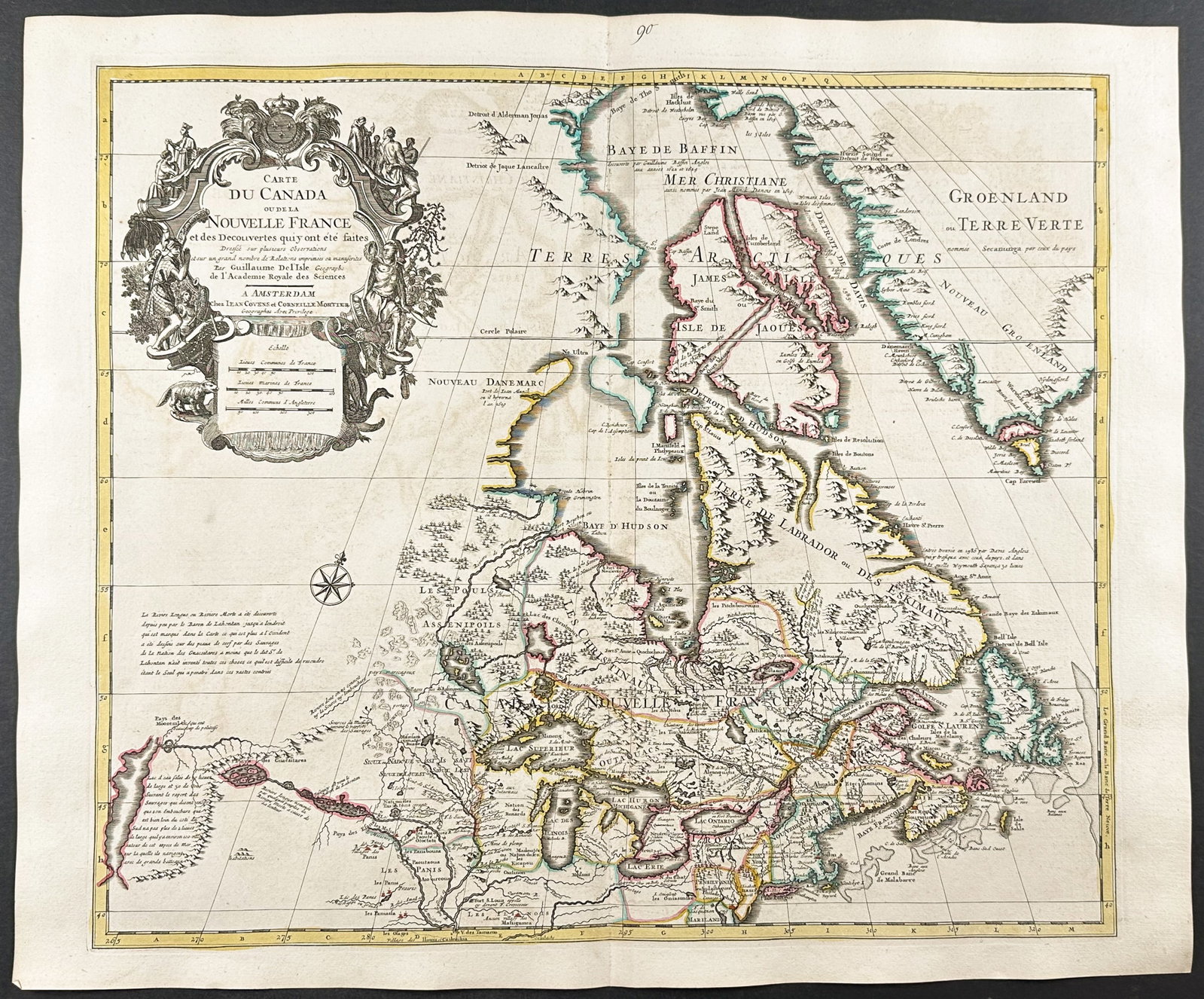 De L'Isle - Map of Canada or New France (1 of 1)