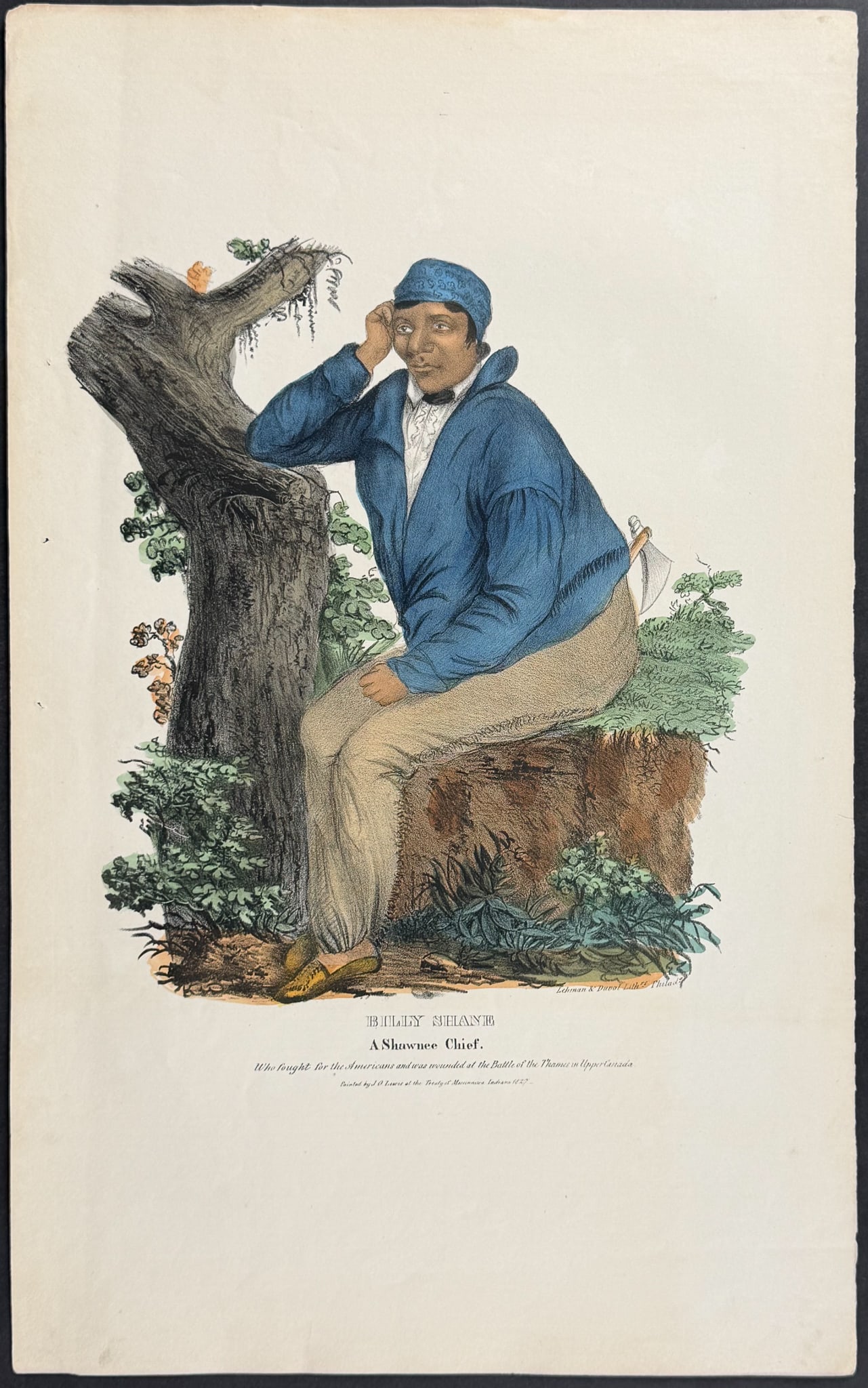 Lewis - Billy Shane, A Shawnee Chief (1 of 1)