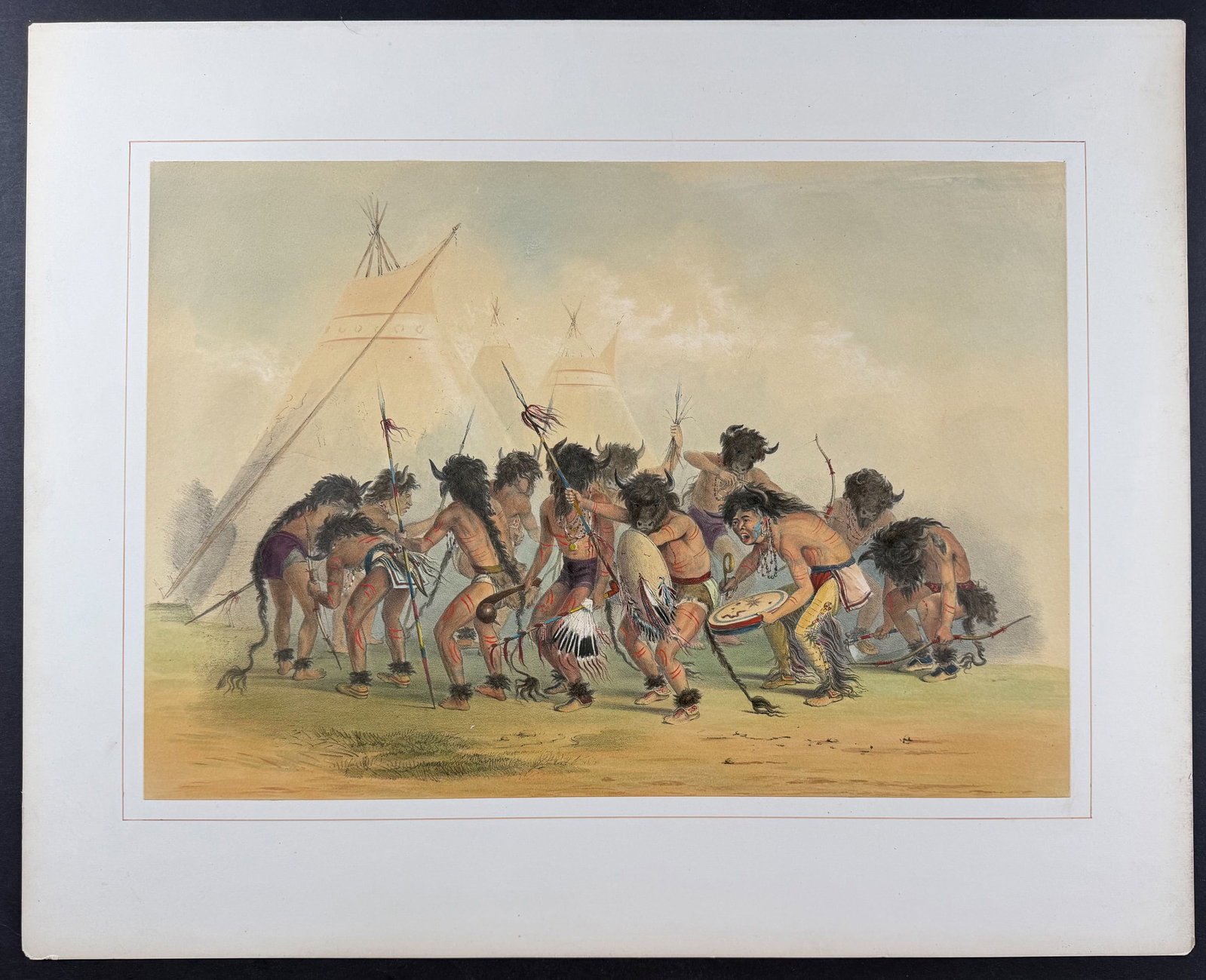 Catlin, Folio - Buffalo Dance - 2