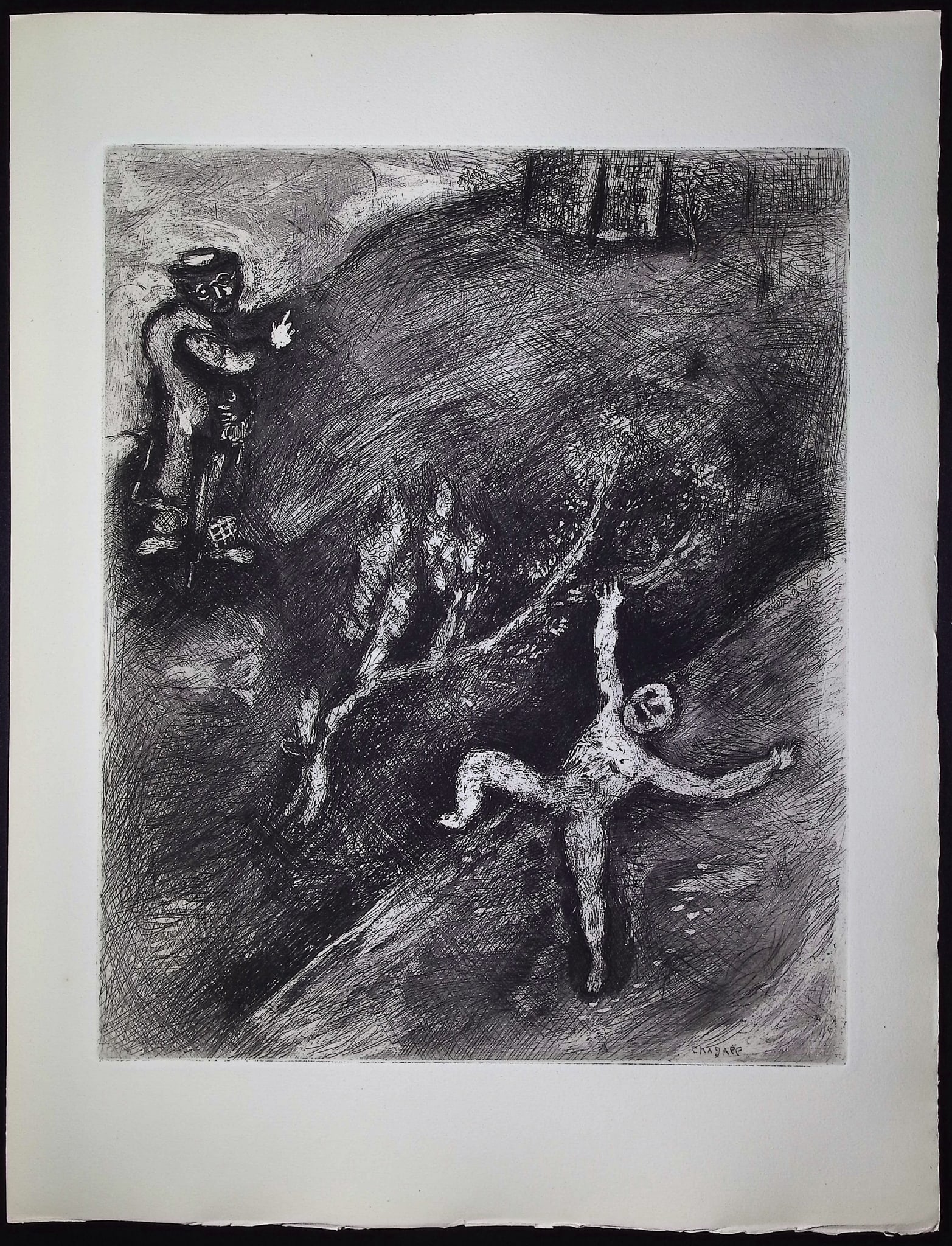 Chagall & Fontaine's Fables - The Boy and the Schoolmaster [L'Enfant & le Maitre d'ecole] (1 of 1)