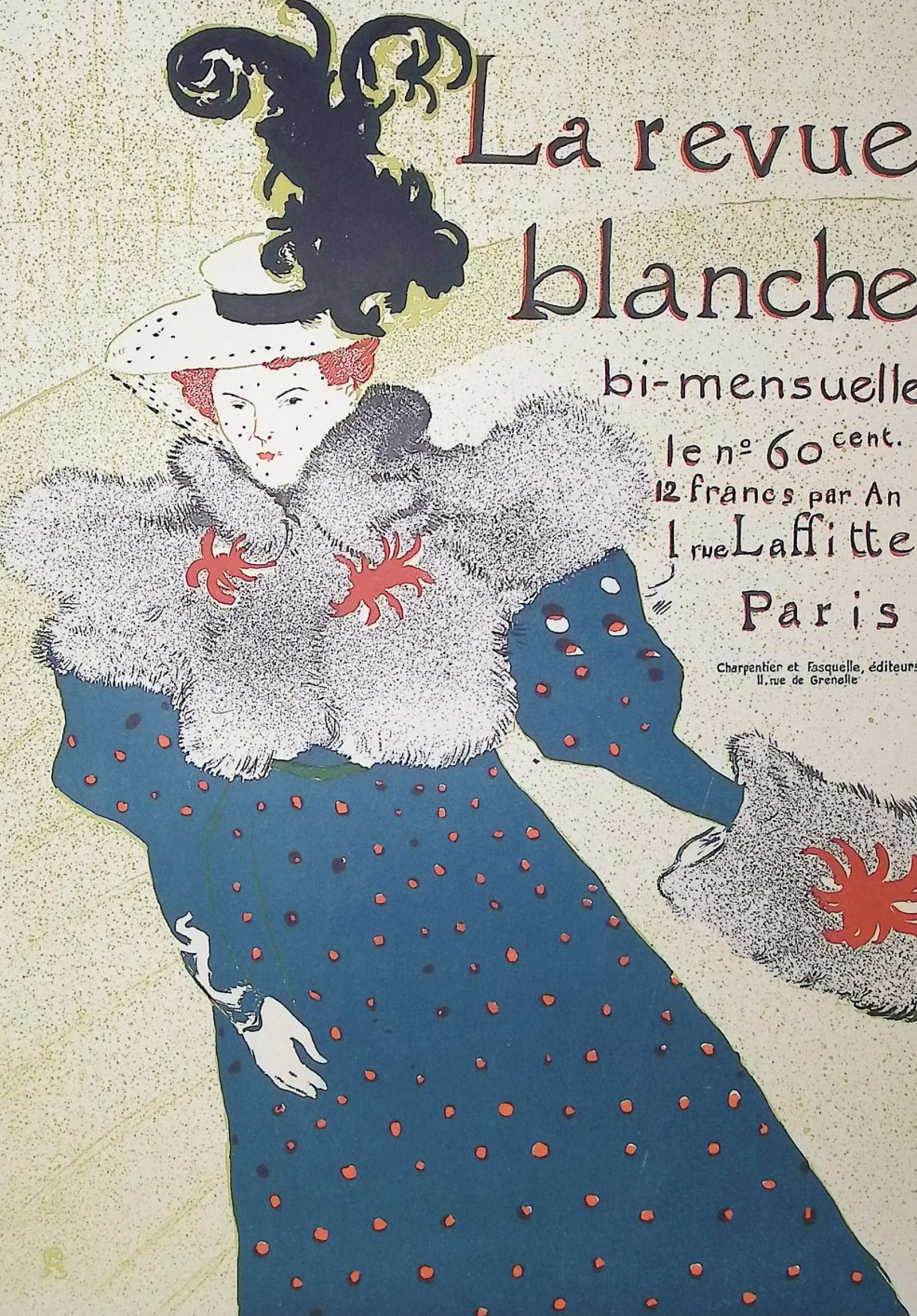 Maitres Affiches by Toulouse-Lautrec - La Revue Blanche (1 of 2)