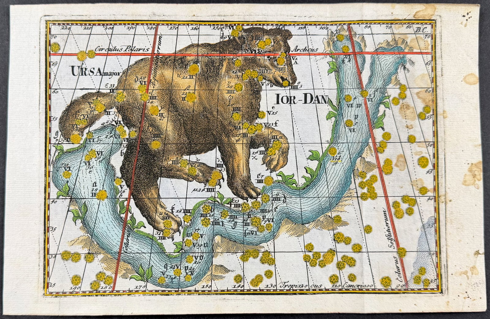 Thomas - Constellation or Celestial Chart of Ursa Major, Jor-Dan (1 of 1)