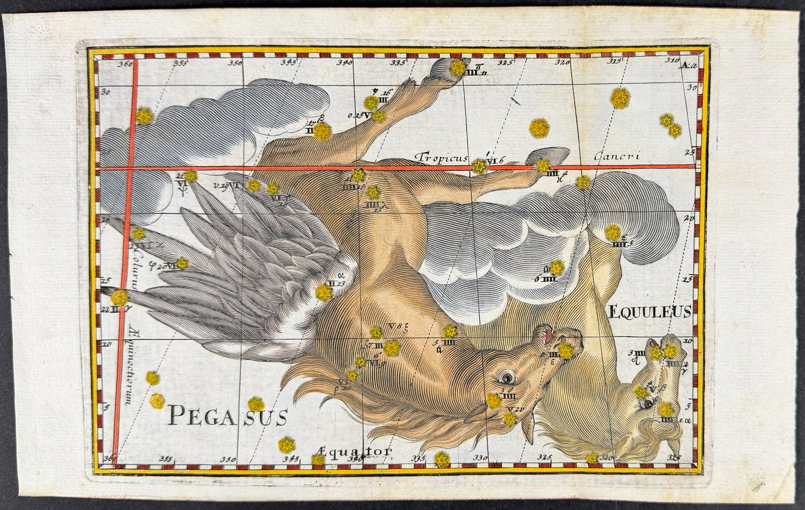 Thomas - Constellation or Celestial Chart of Pegasus (1 of 1)